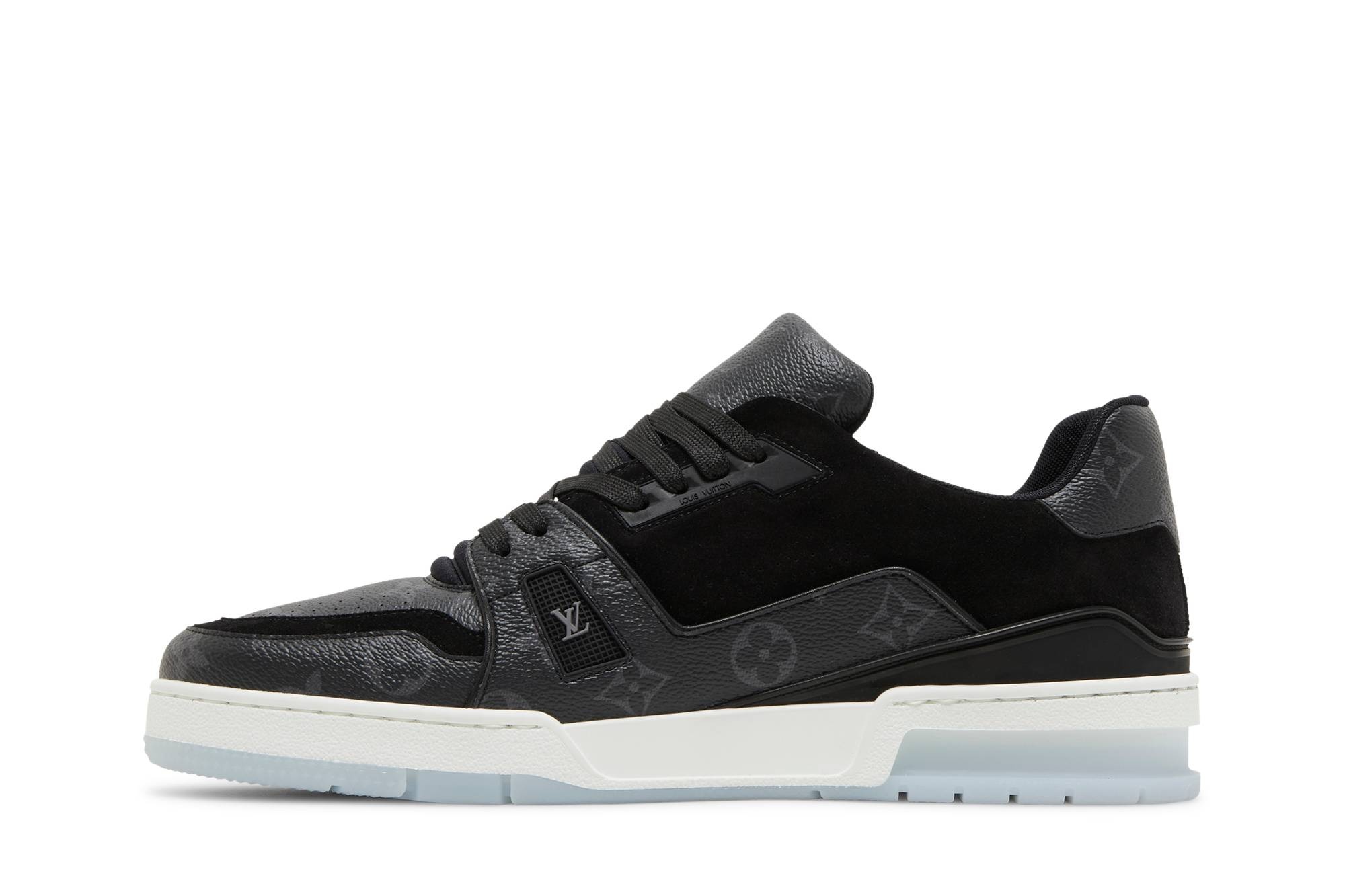Louis Vuitton Trainer Low 'Black Monogram' - 3