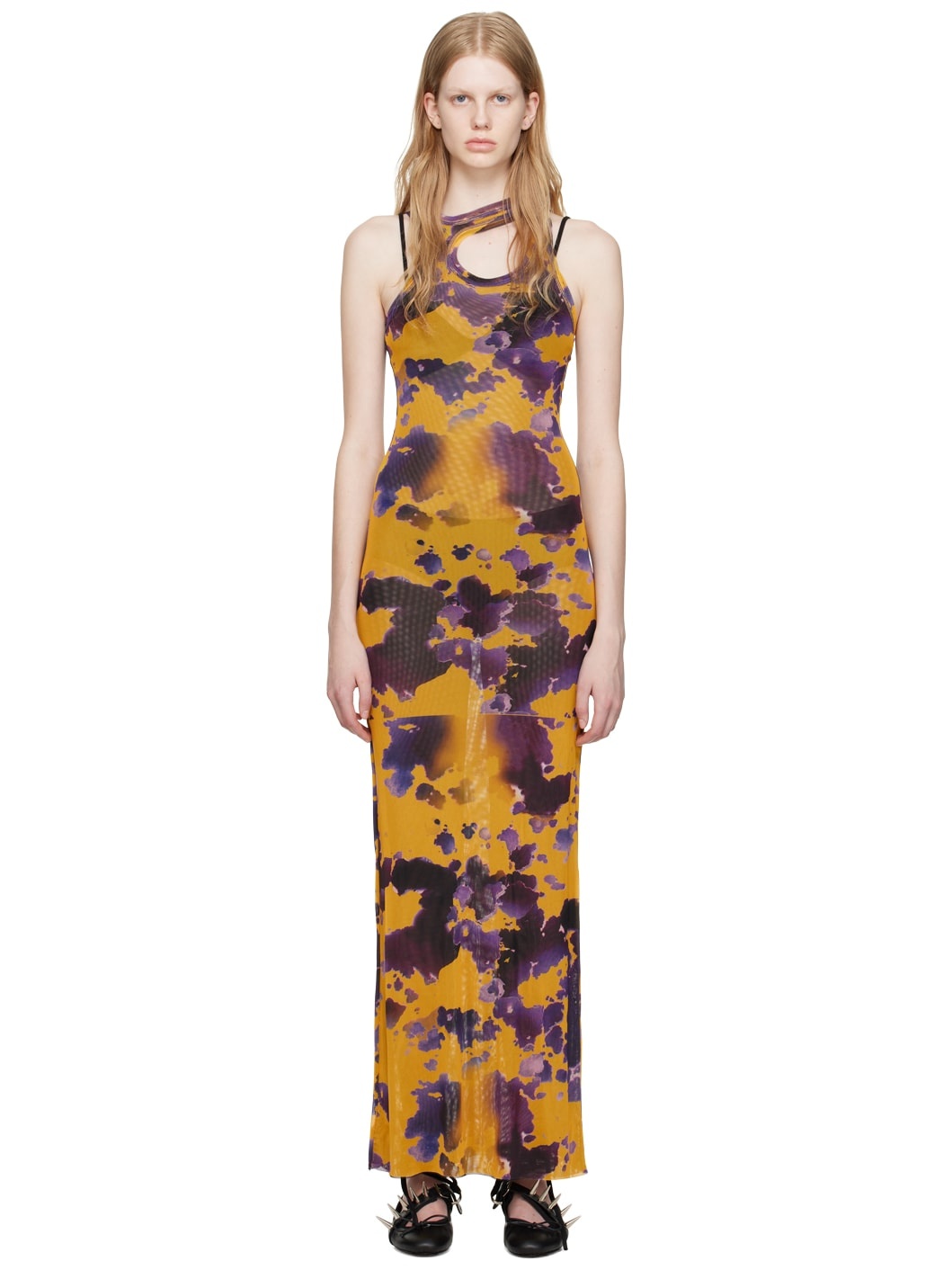 SSENSE Exclusive Purple Maxi Dress - 1