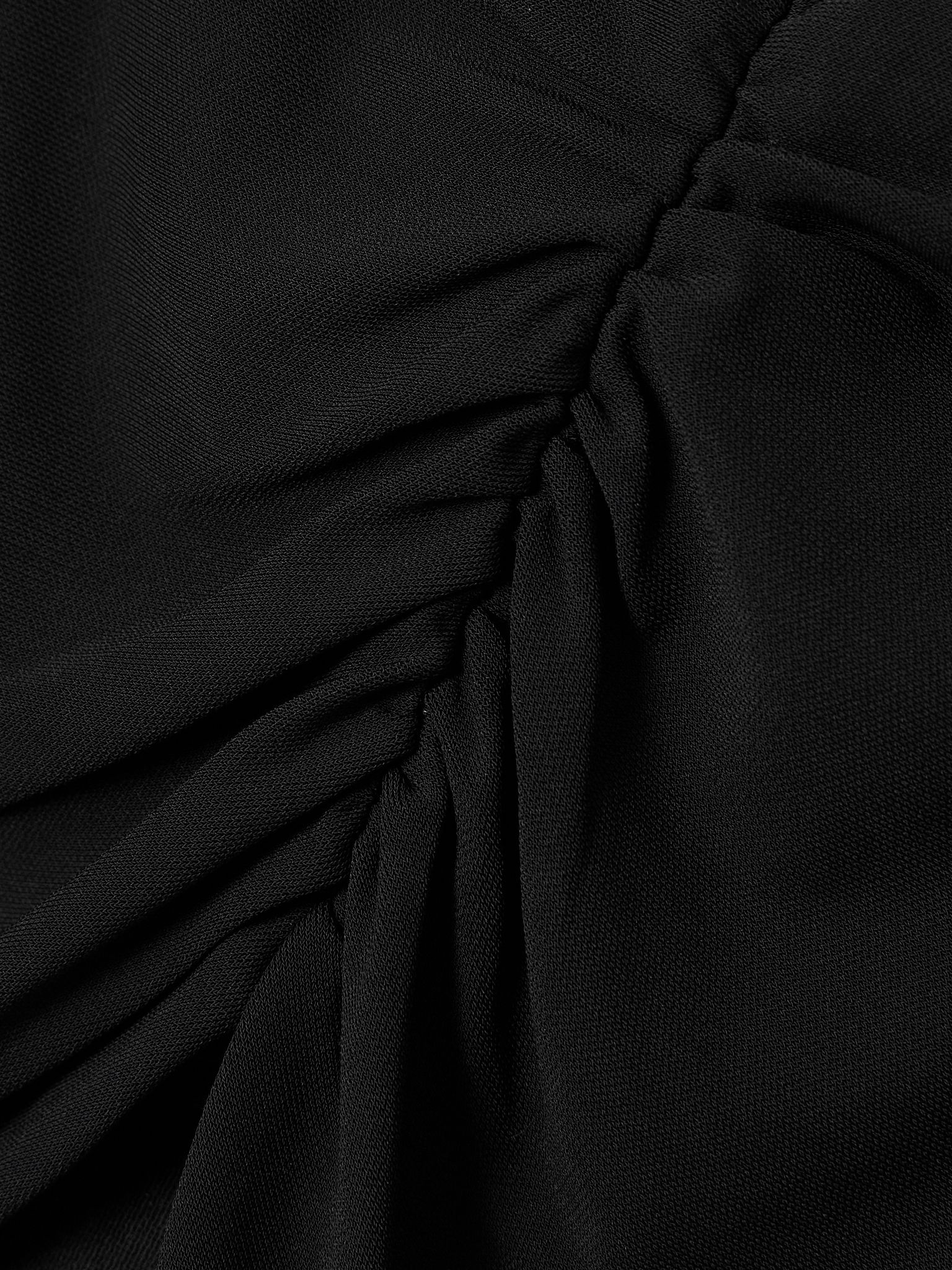 Hazel off-the-shoulder stretch-jersey top Black - 5