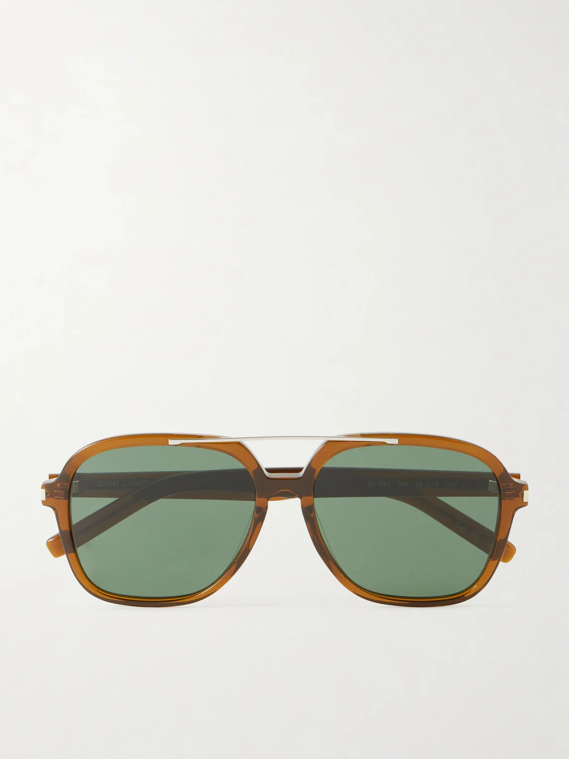 Aviator-Style Acetate Sunglasses - 1