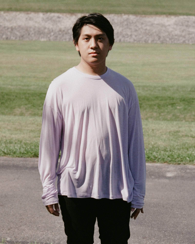 Loose Long Sleeve Tee - Bamboo Lyocell 3