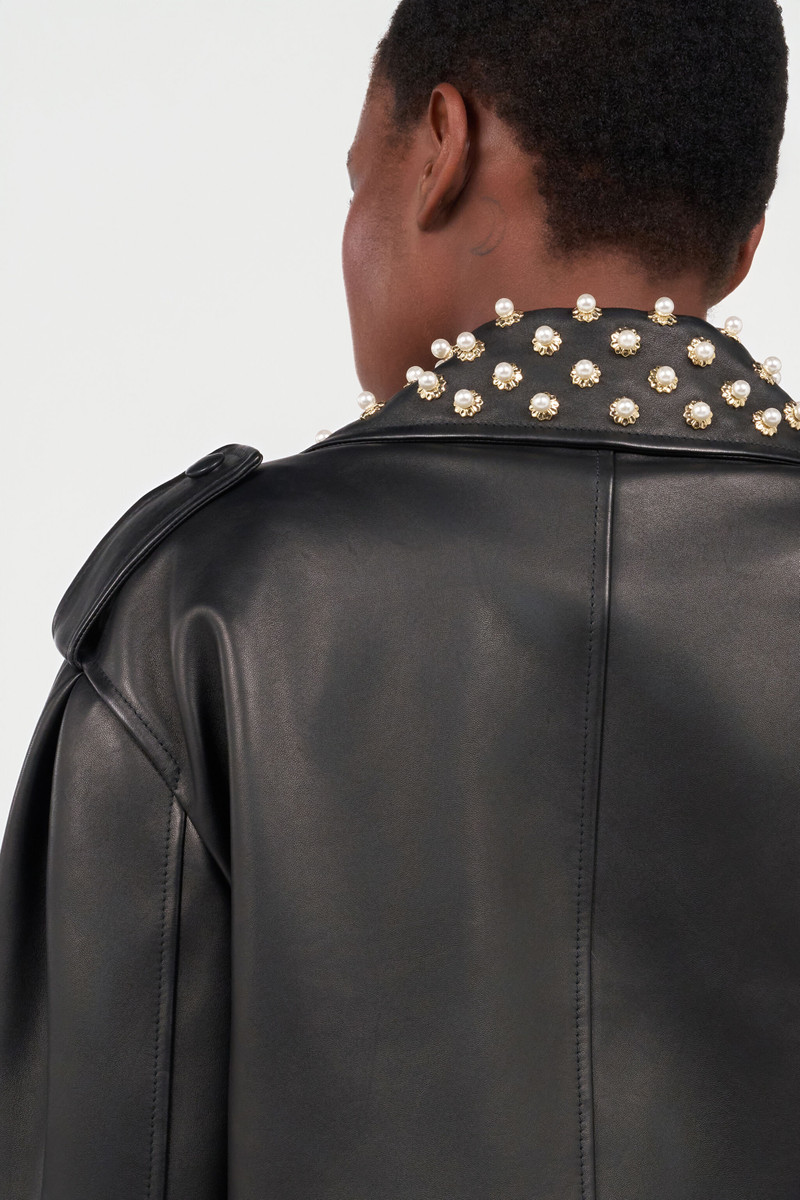 Leather Bomber Jacket 7