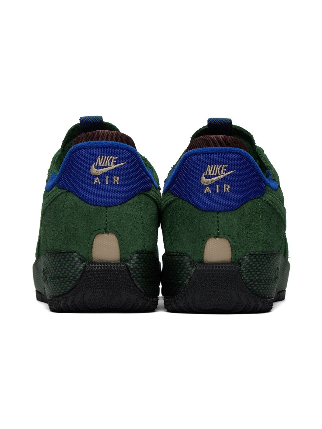 Green & Blue Air Force 1 Wild Sneakers - 2
