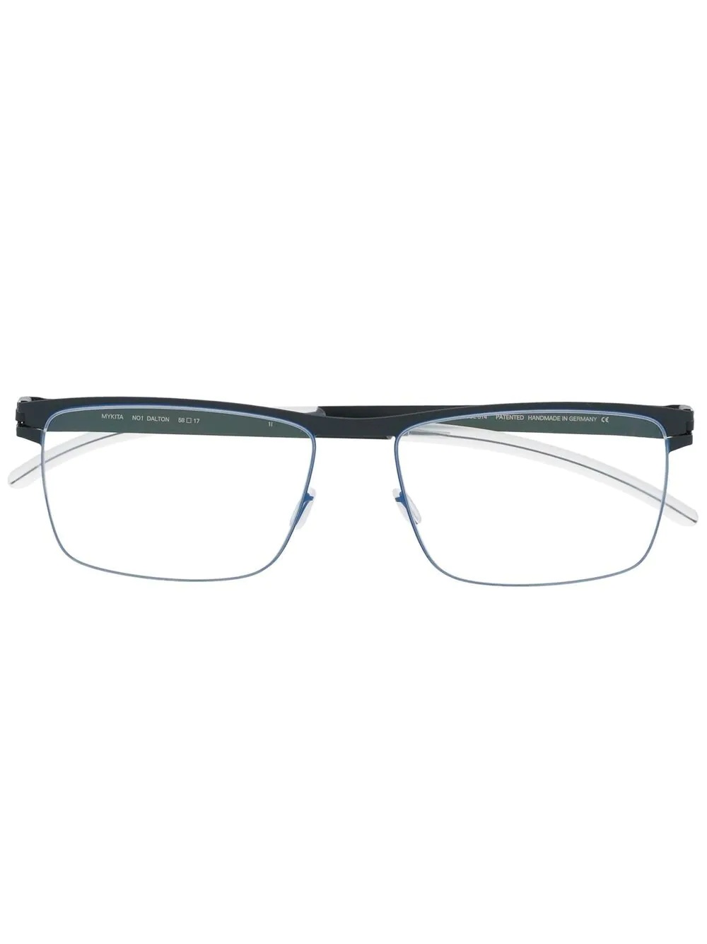 Dalton rectangle-frame glasses - 1