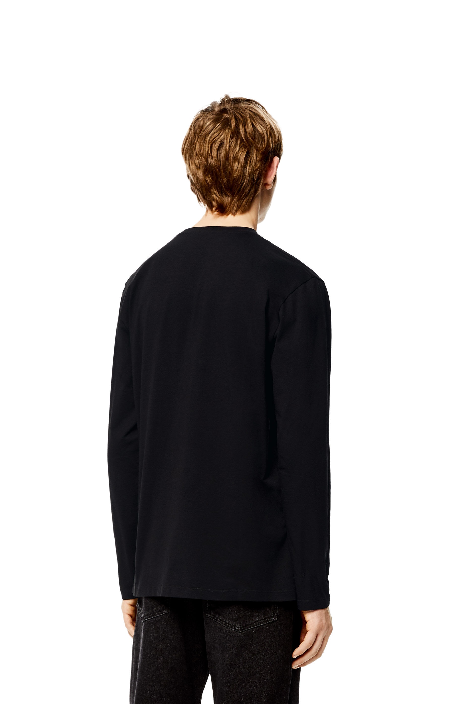 Anagram long sleeve T-shirt in cotton - 4