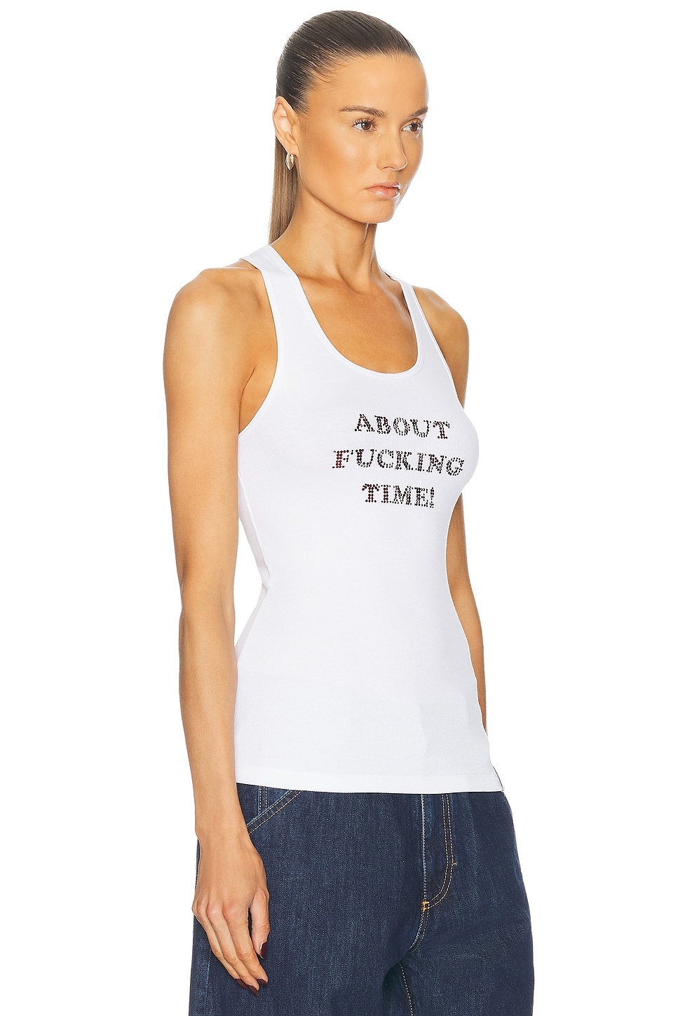 About F* Time Tank Top - 2