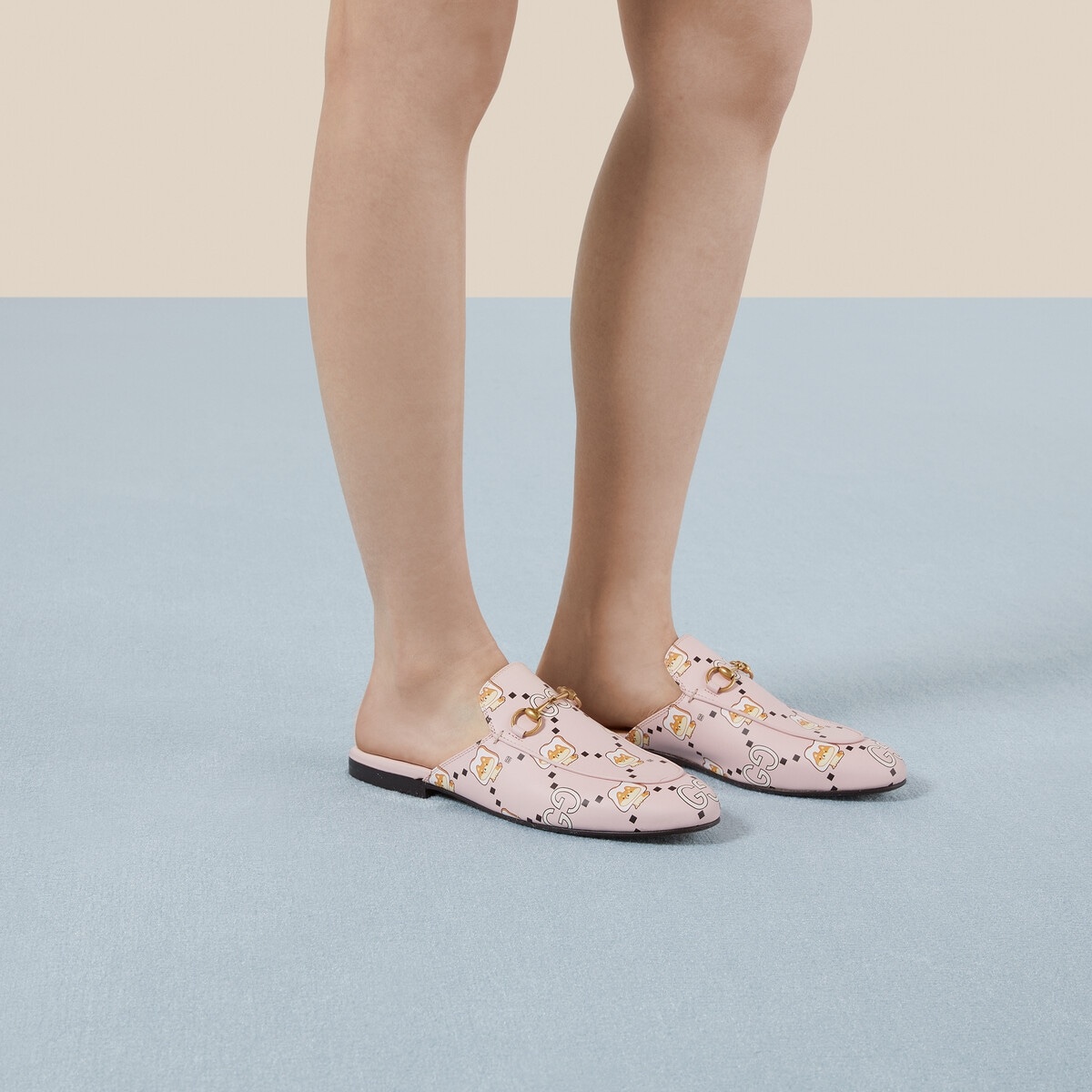 Women's GG animal Princetown slipper - 3