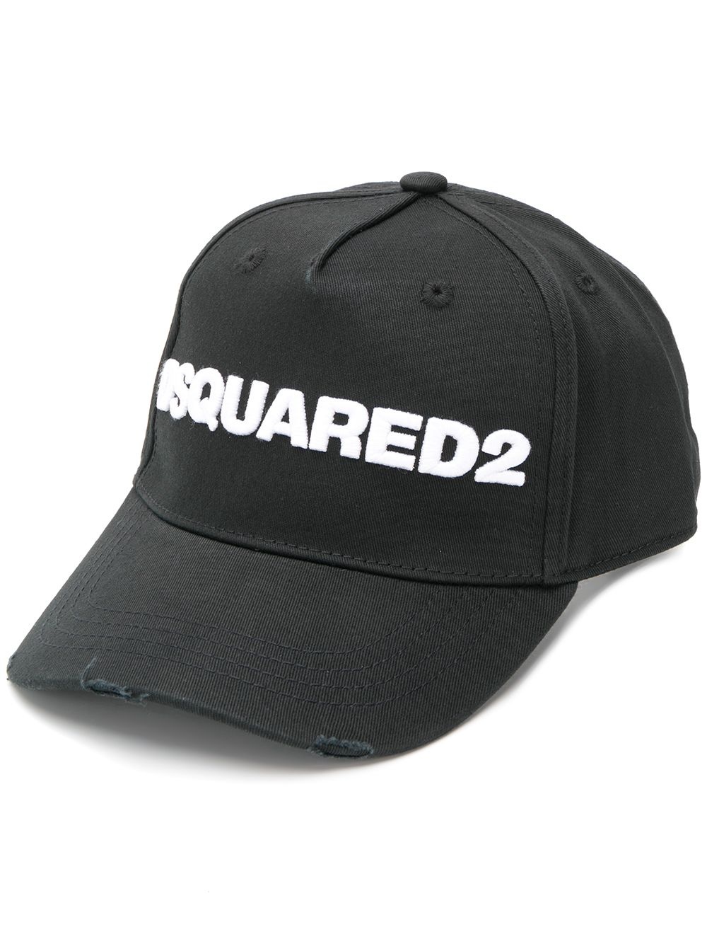 embroidered logo baseball cap - 1