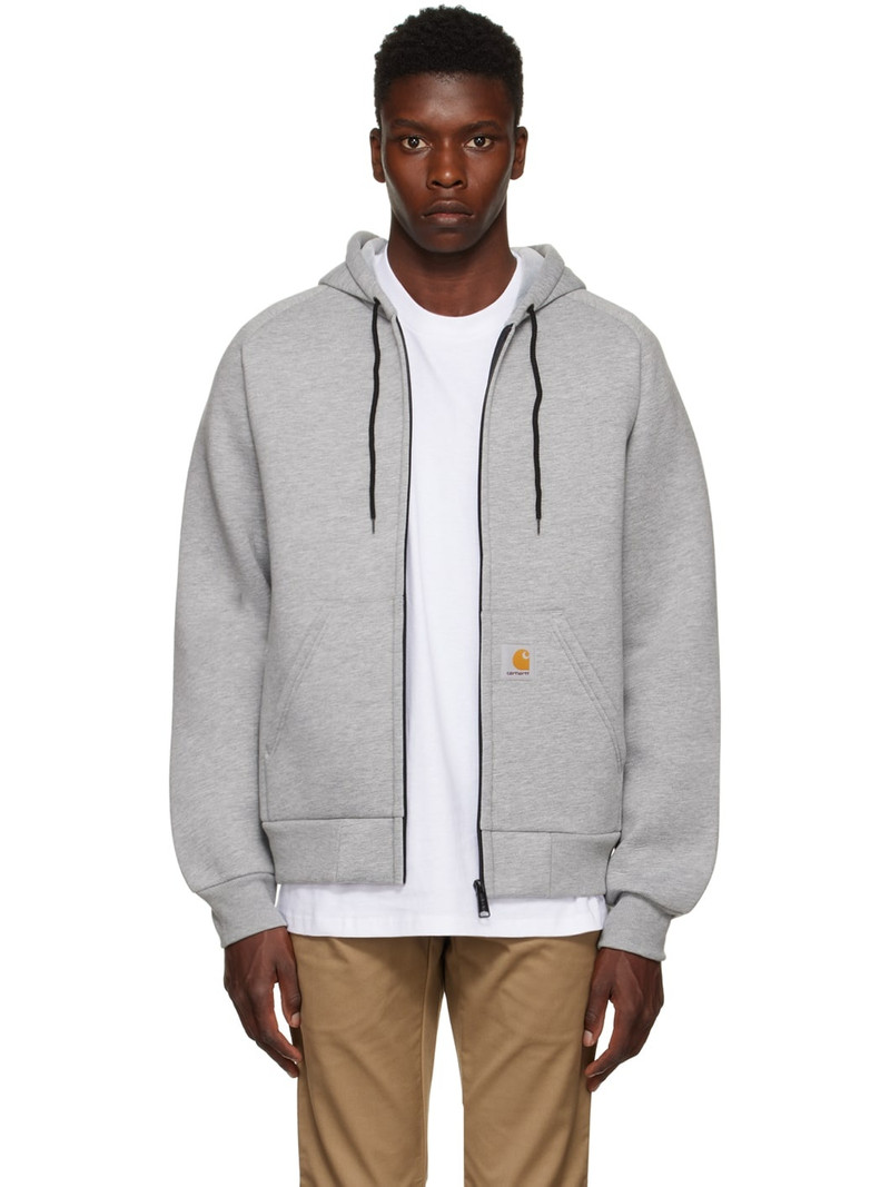 Gray Car-Lux Hoodie 1