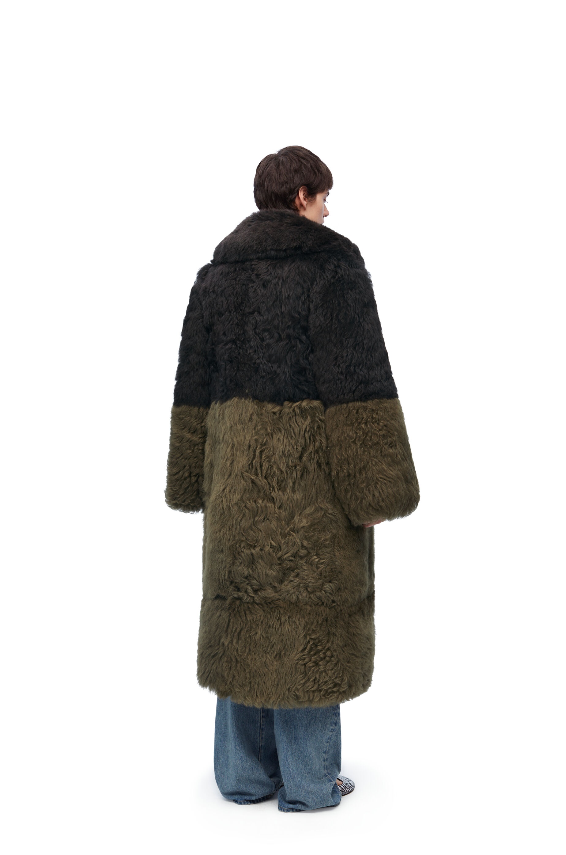 Coat in shearling - 3