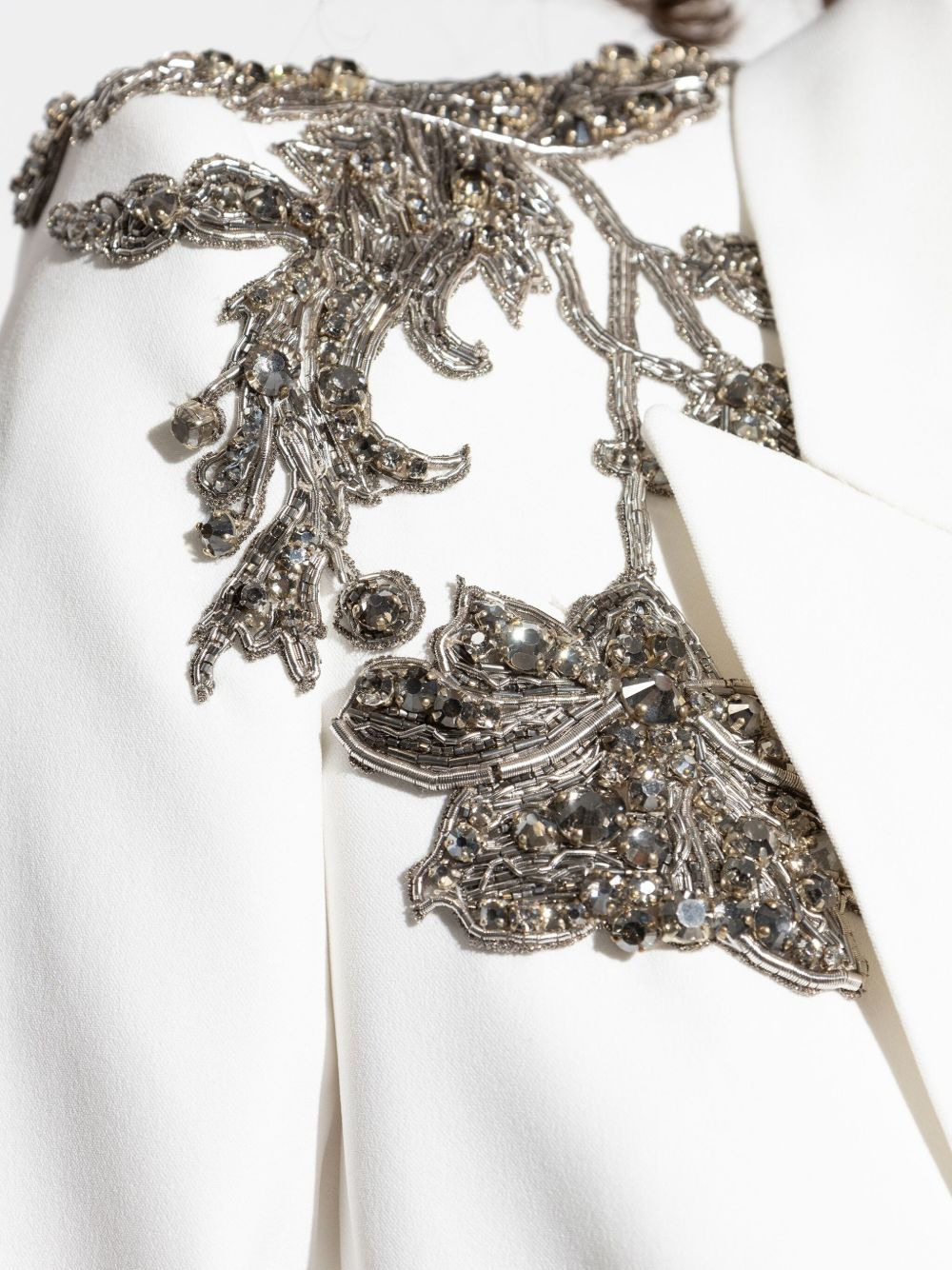 embellished shoulder blazer - 5