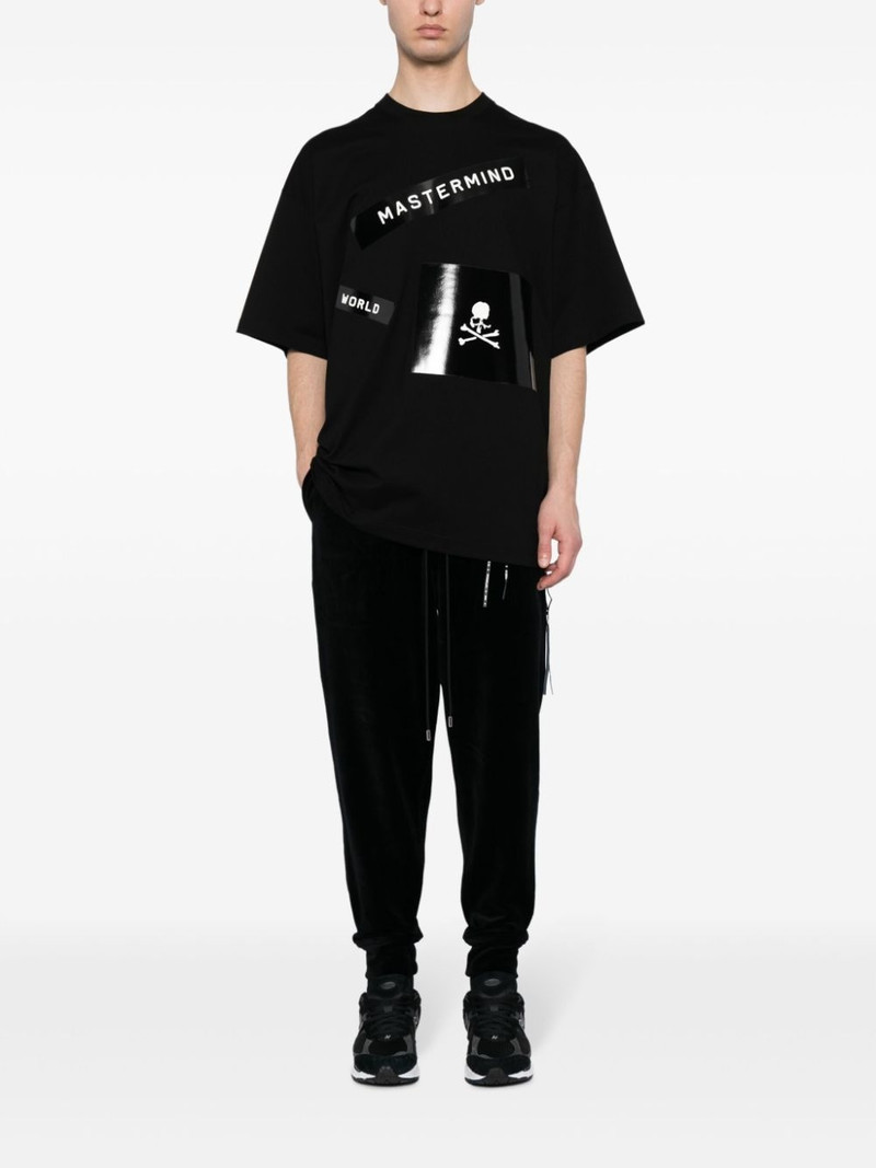 MASTERMIND WORLD logo-print cotton T-shirt outlook