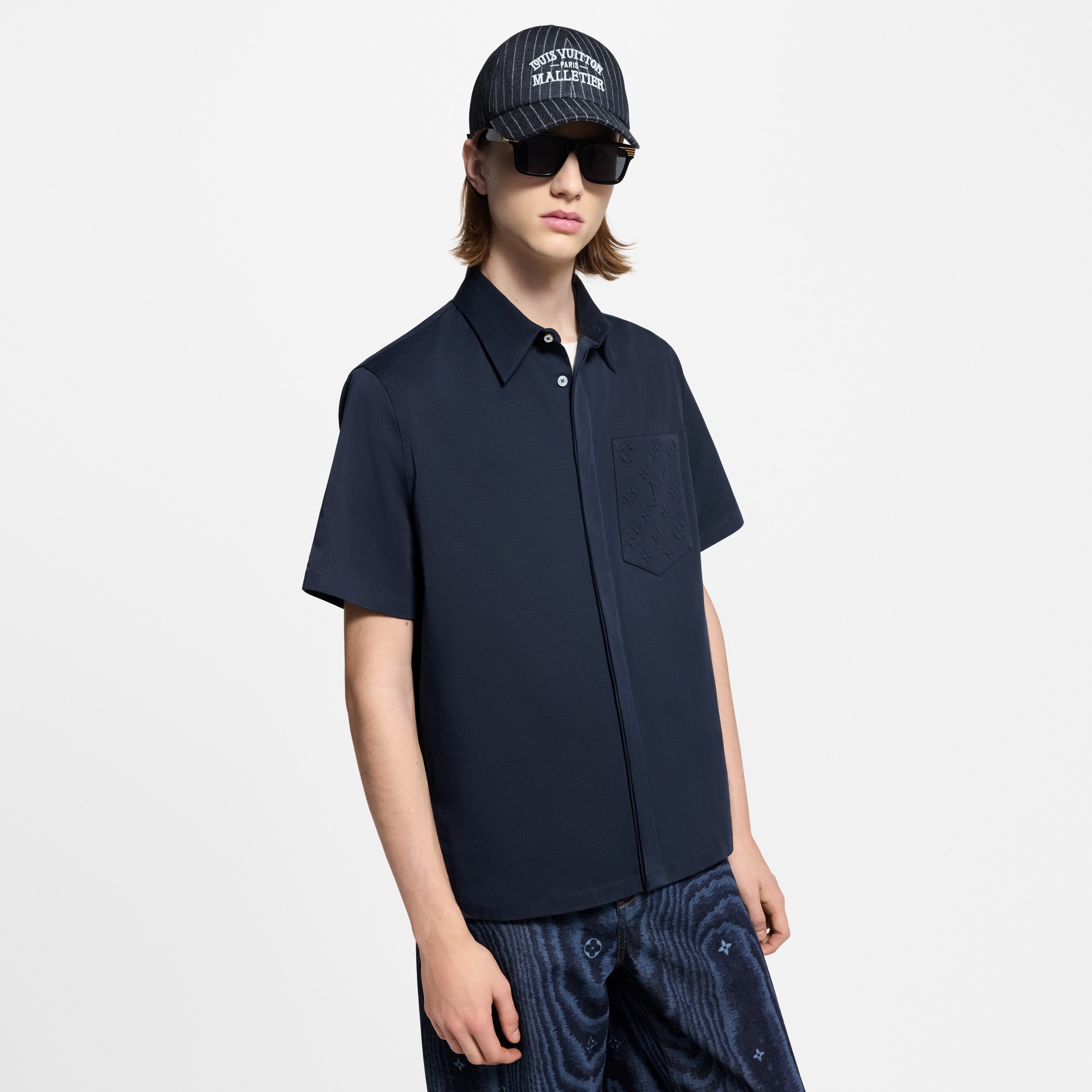 Monogram Pocket Short-Sleeved Shirt - 2