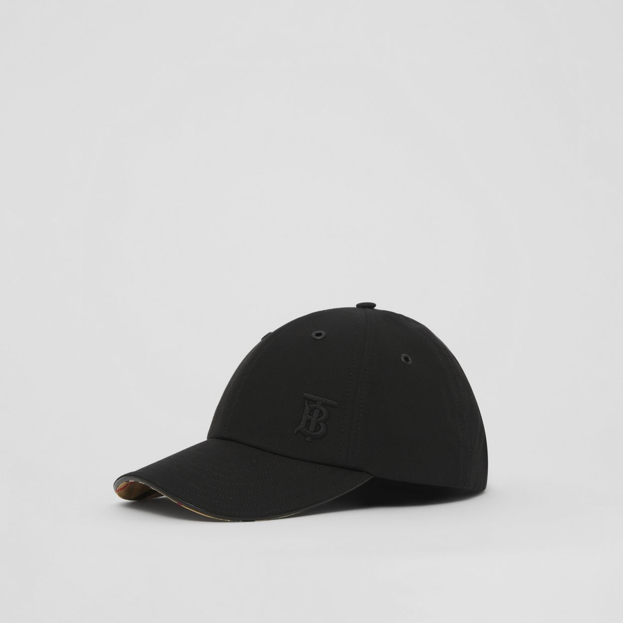 Monogram Motif Cotton Gabardine Baseball Cap - 6