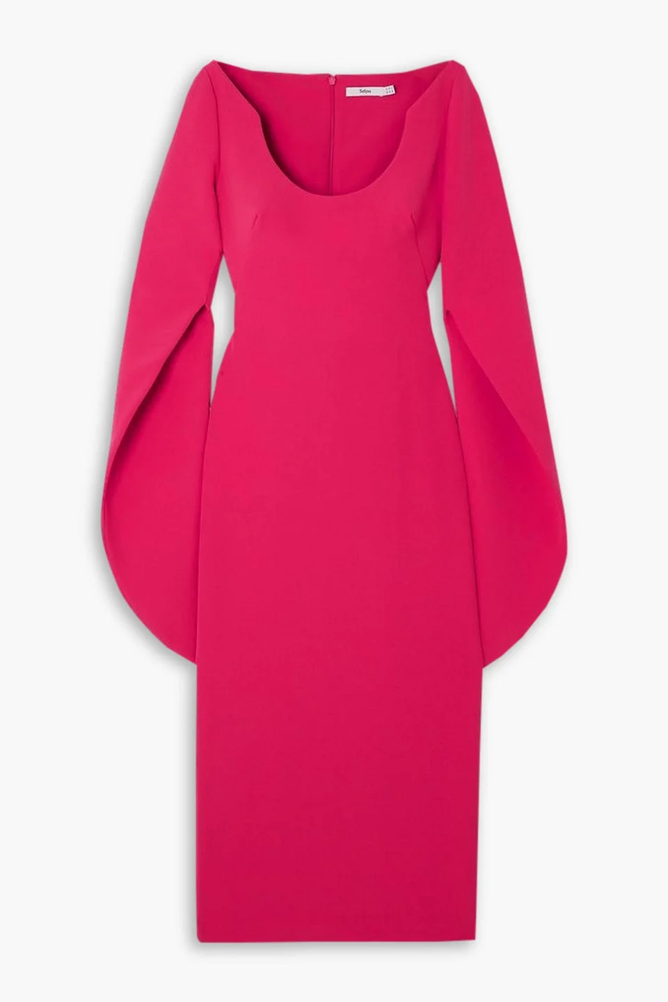 Evera stretch-crepe midi dress - 1