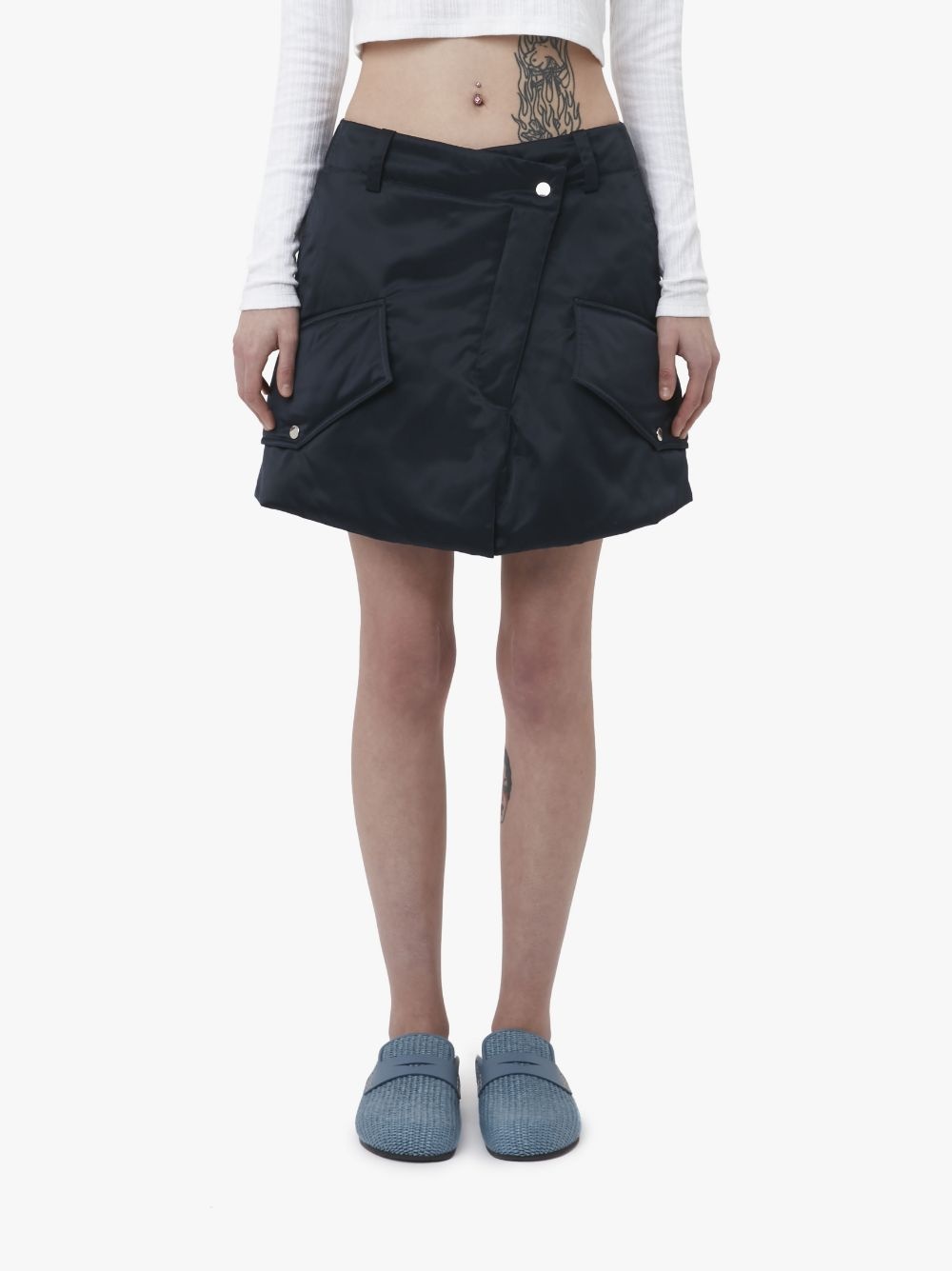 PADDED CARGO MINI SKIRT - 2