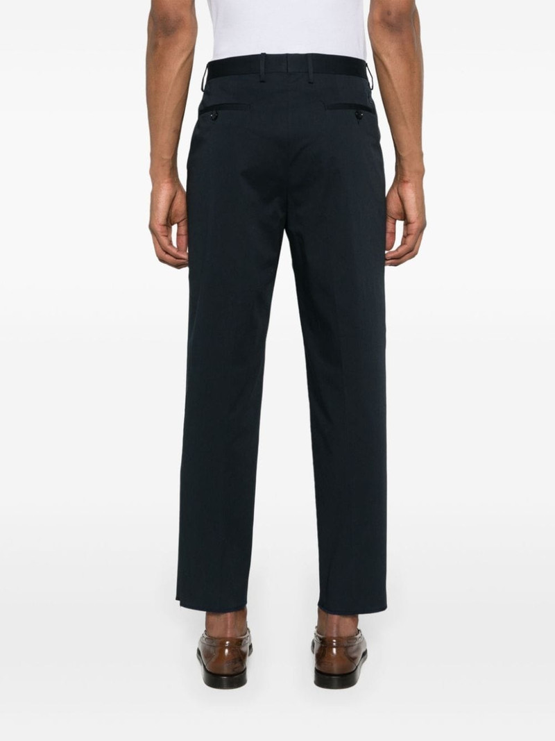 tapered cotton chino trousers 4