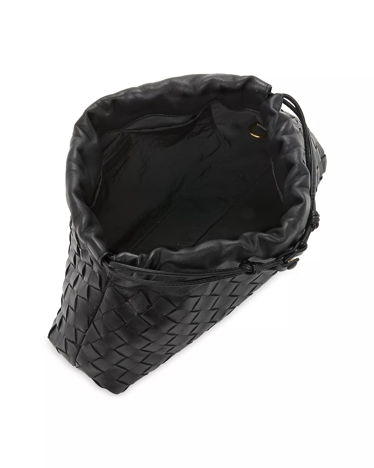 Dustbag Intrecciato Leather Shoulder Bag - 5