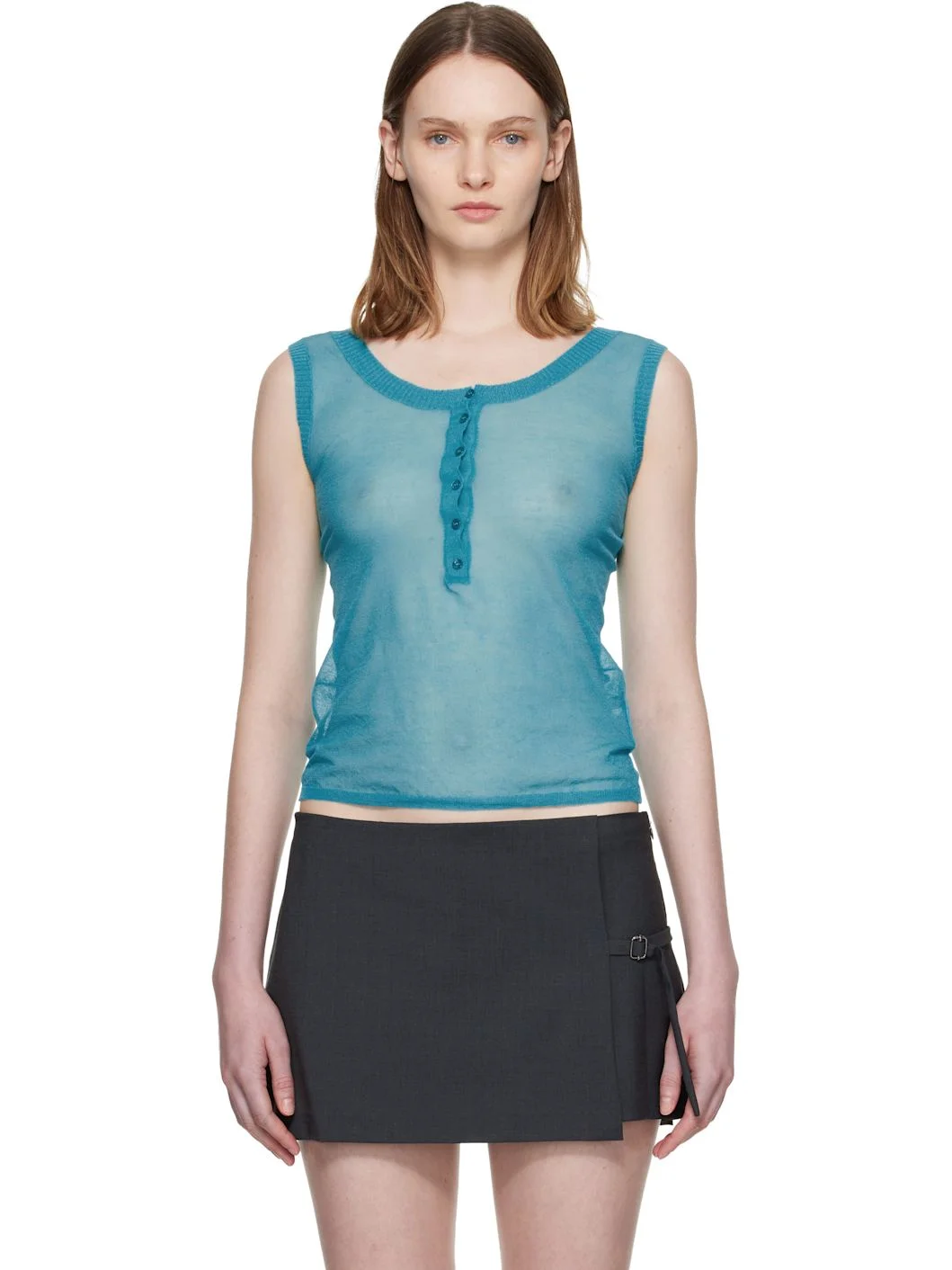 Blue Velata Tank Top - 1
