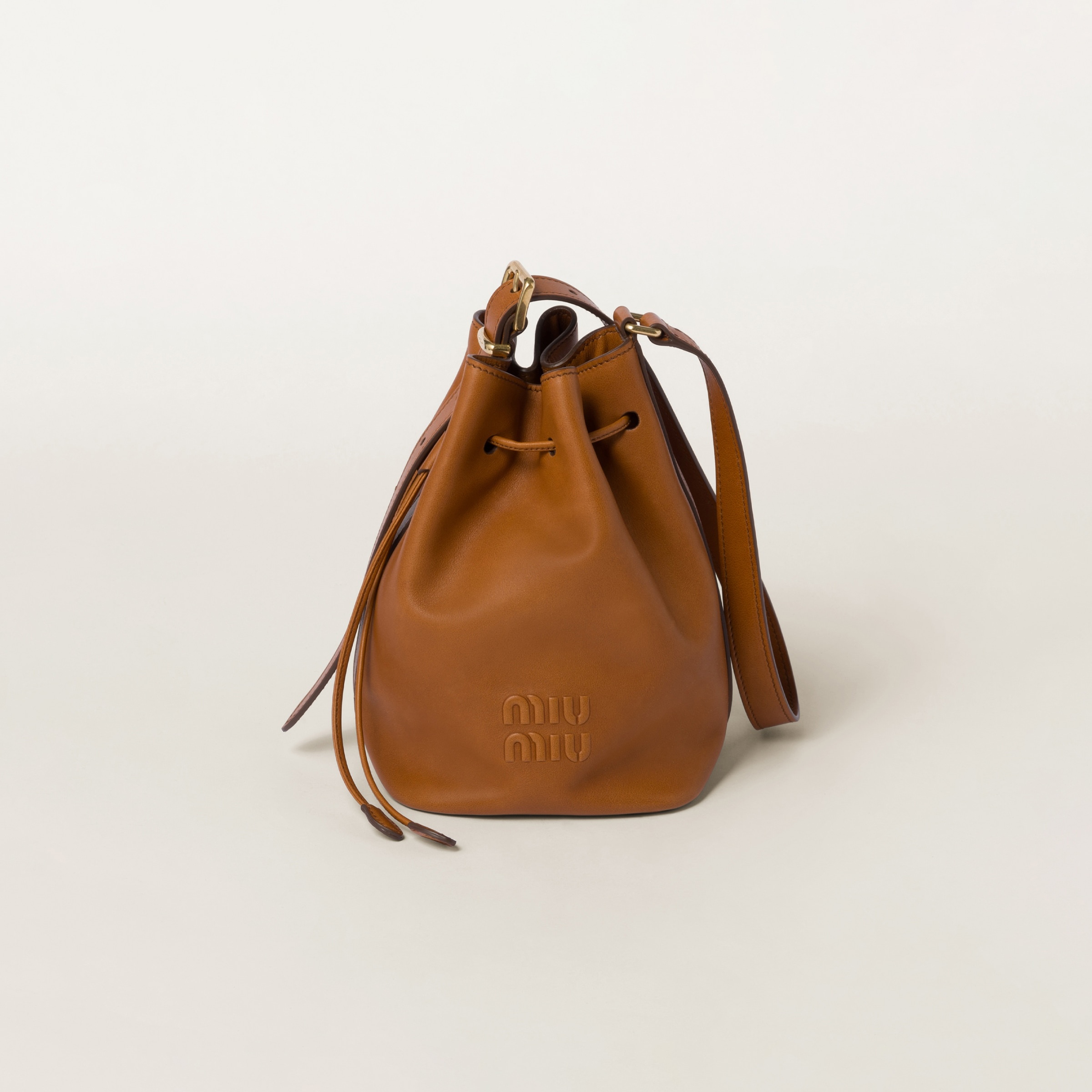Leather bucket bag - 1