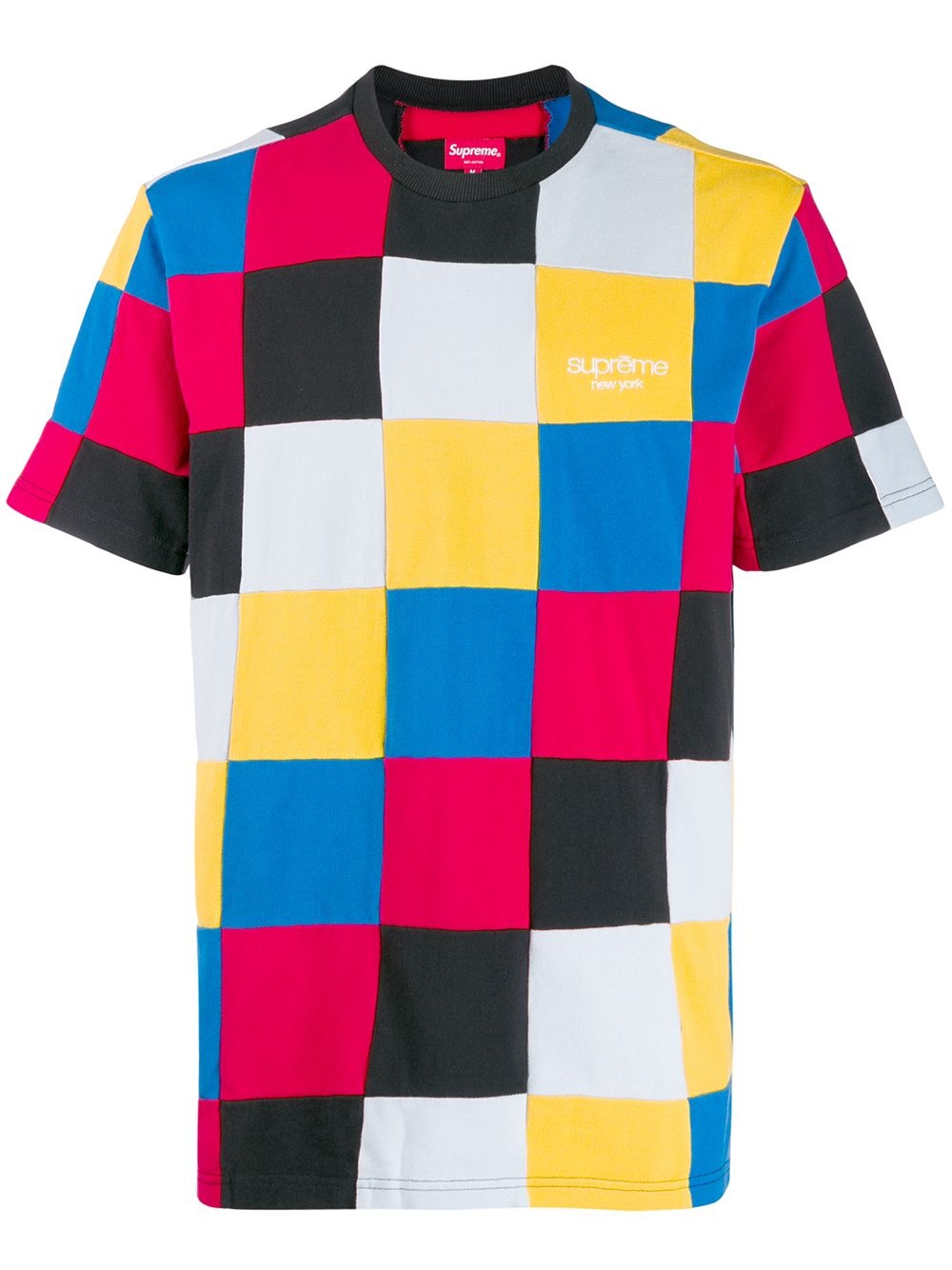 Patchwork Pique Tee - 1