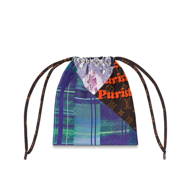 LV Collage Mask Cover And Bandana Set 3