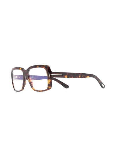 TOM FORD square-frame optical glasses outlook