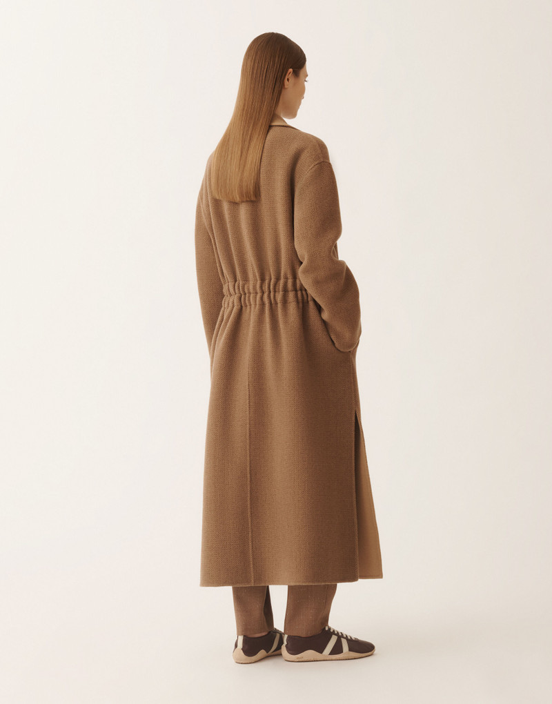 Coat in soft double chevron 4