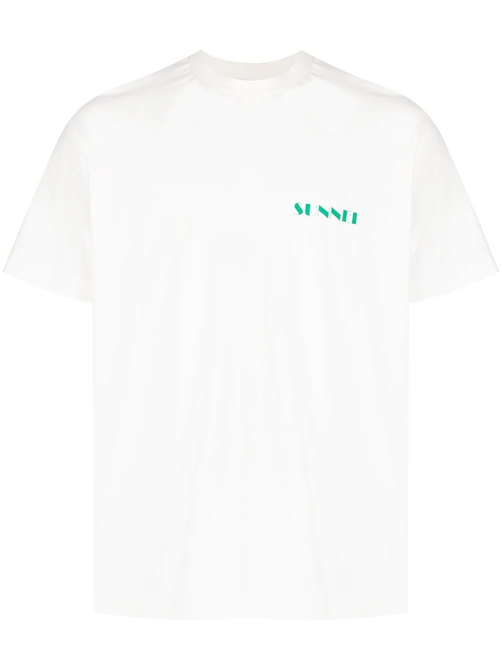 mini logo cotton T-shirt - 1