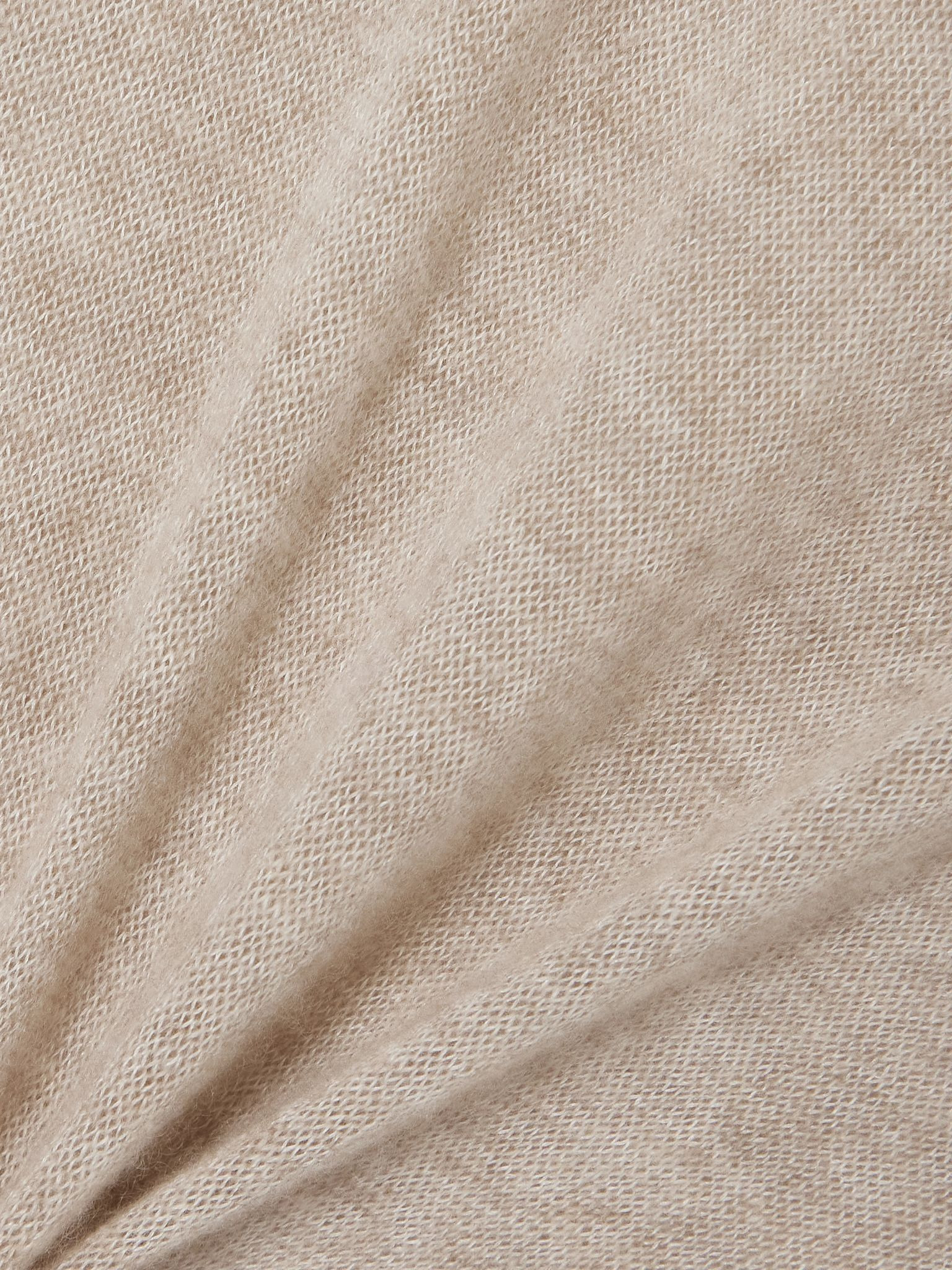 Camino cashmere and silk-blend midi dress Beige - 4