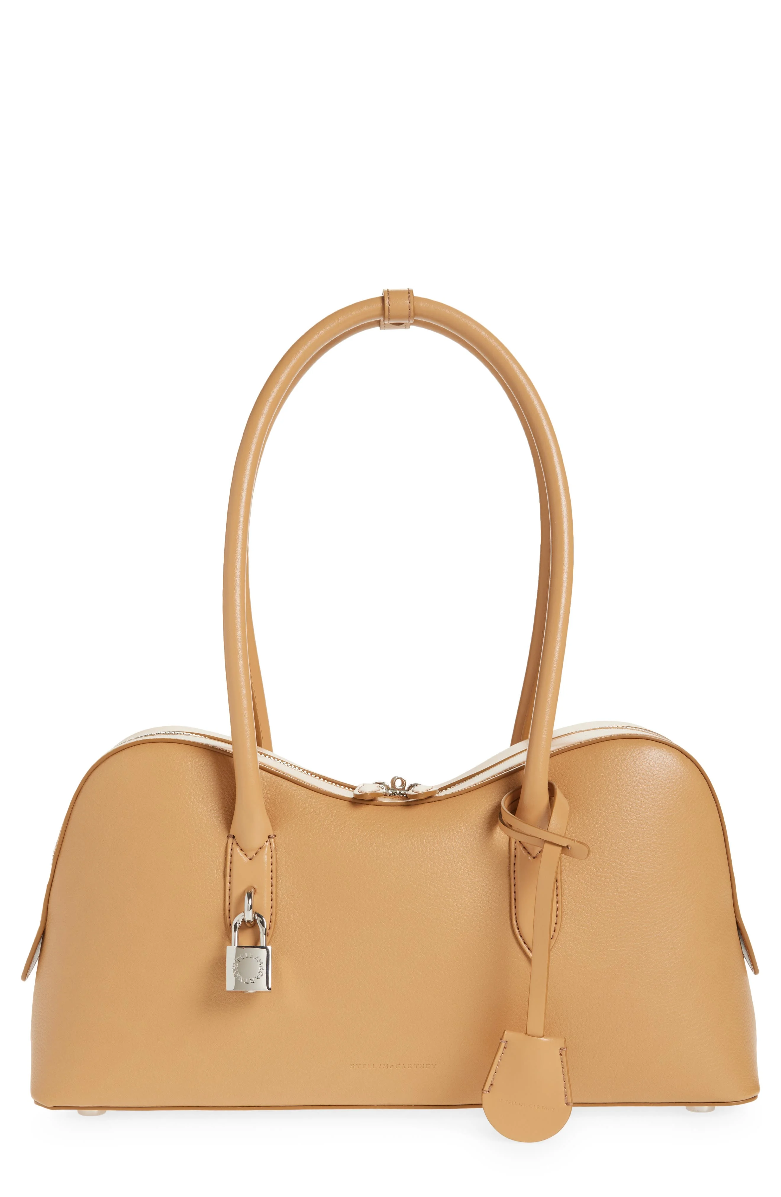 Stella McCartney Ryder Faux Leather Shoulder Bag in Honey at Nordstrom - 1