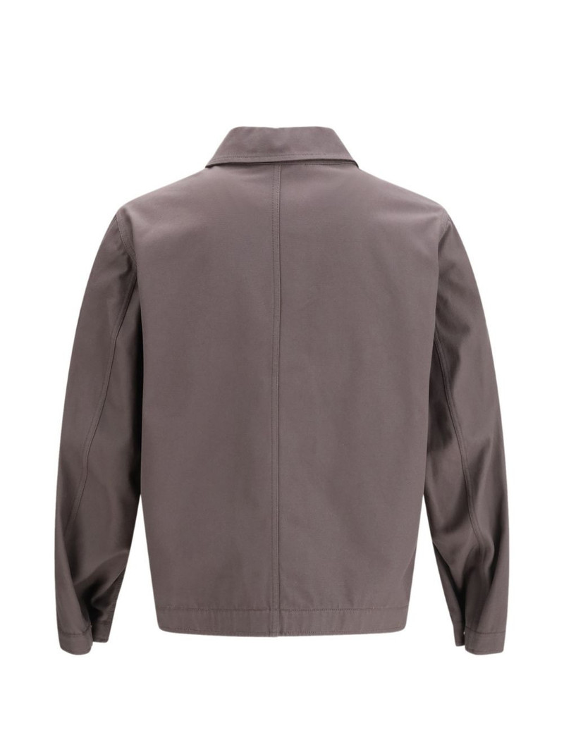 Stone Island buttoned patch jacket outlook