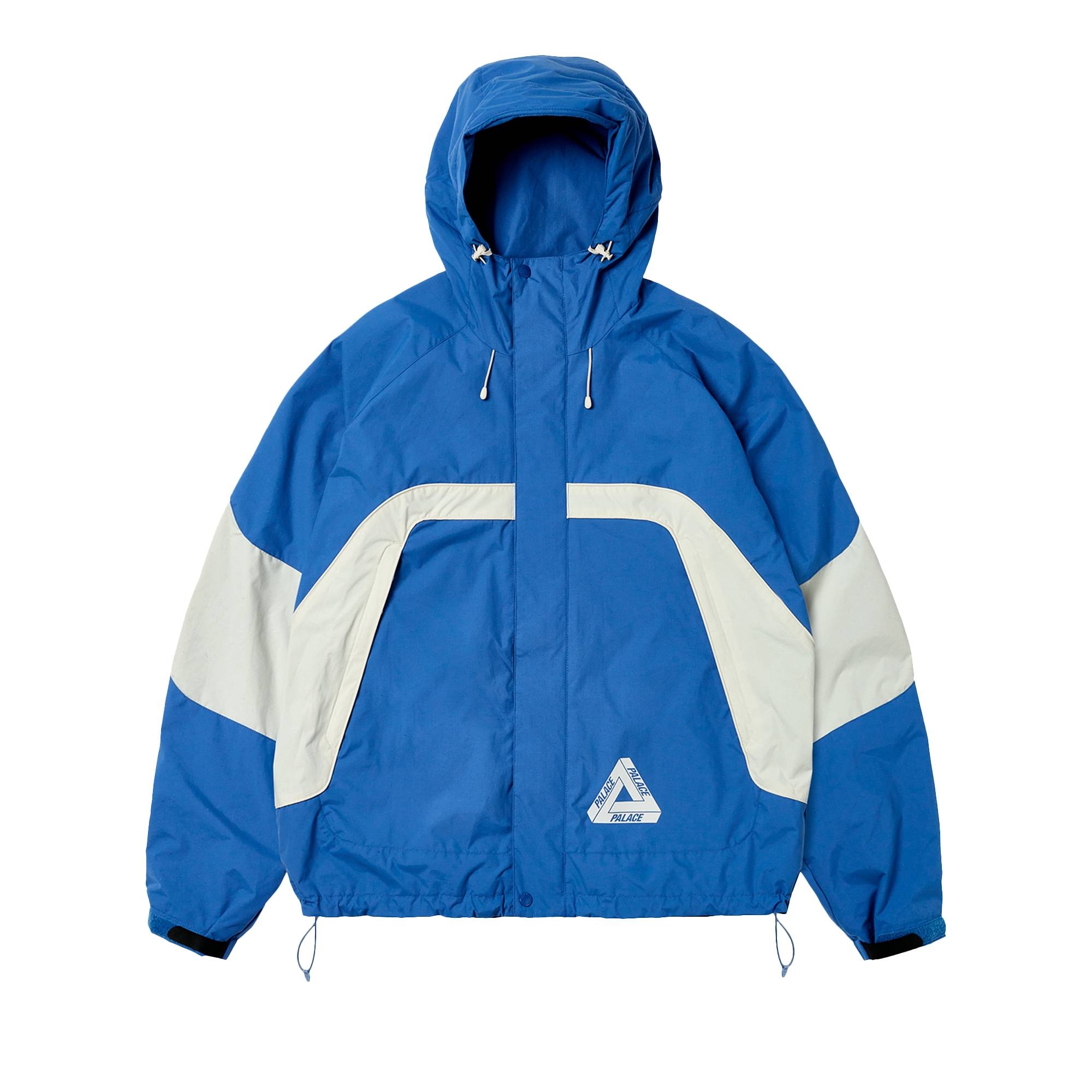 Palace Border Jacket 'Blue/Vapour' - 1