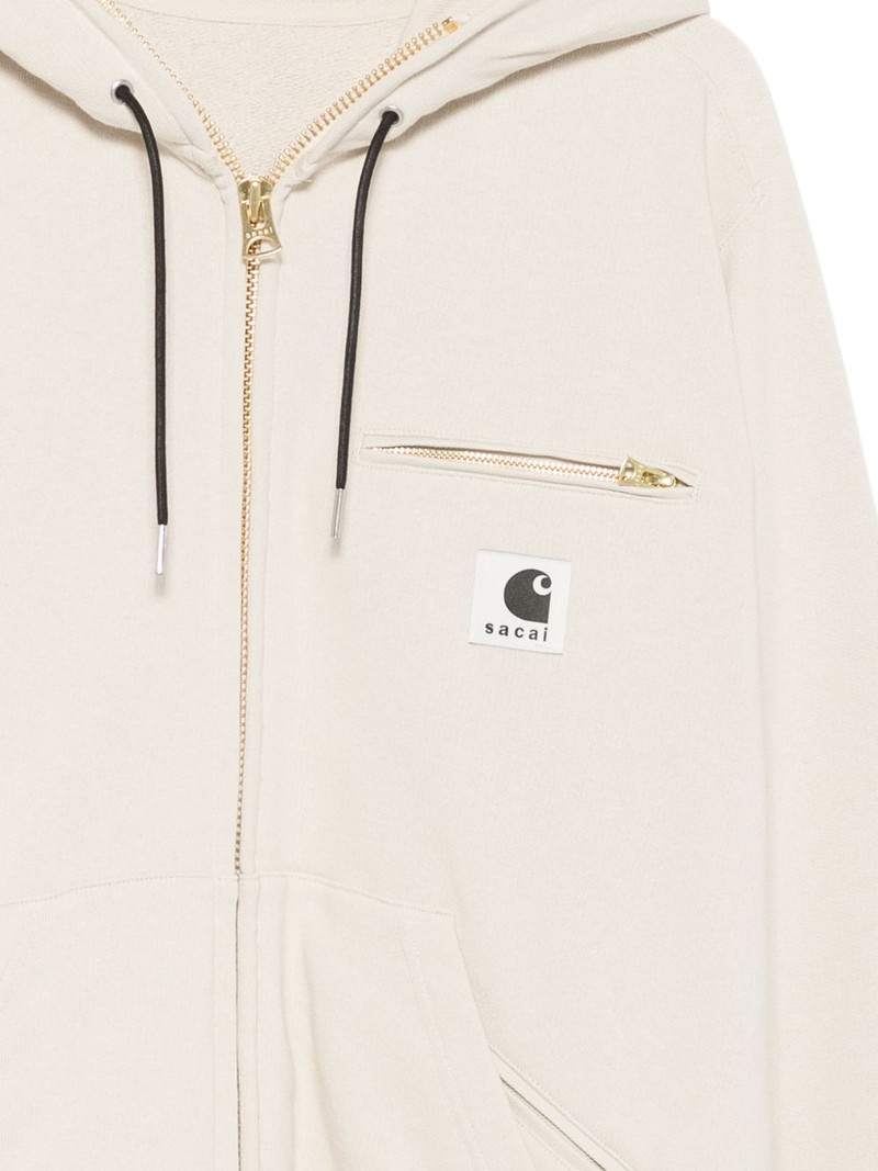 x Carhartt logo-patch hoodie 3