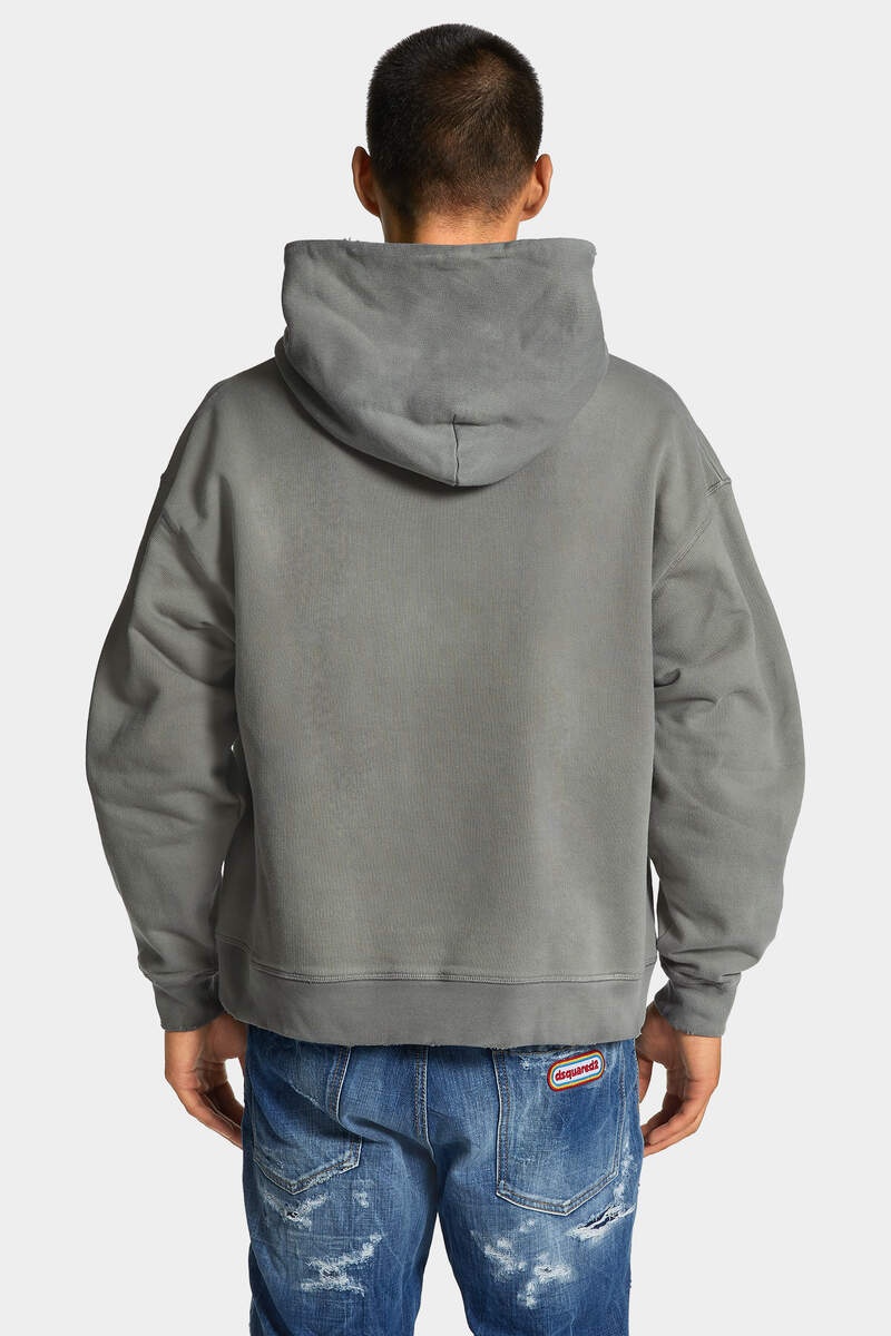 DYED AND DESTROYED AND DIRTY INVICTA LOOSE FIT HOODIE - 4