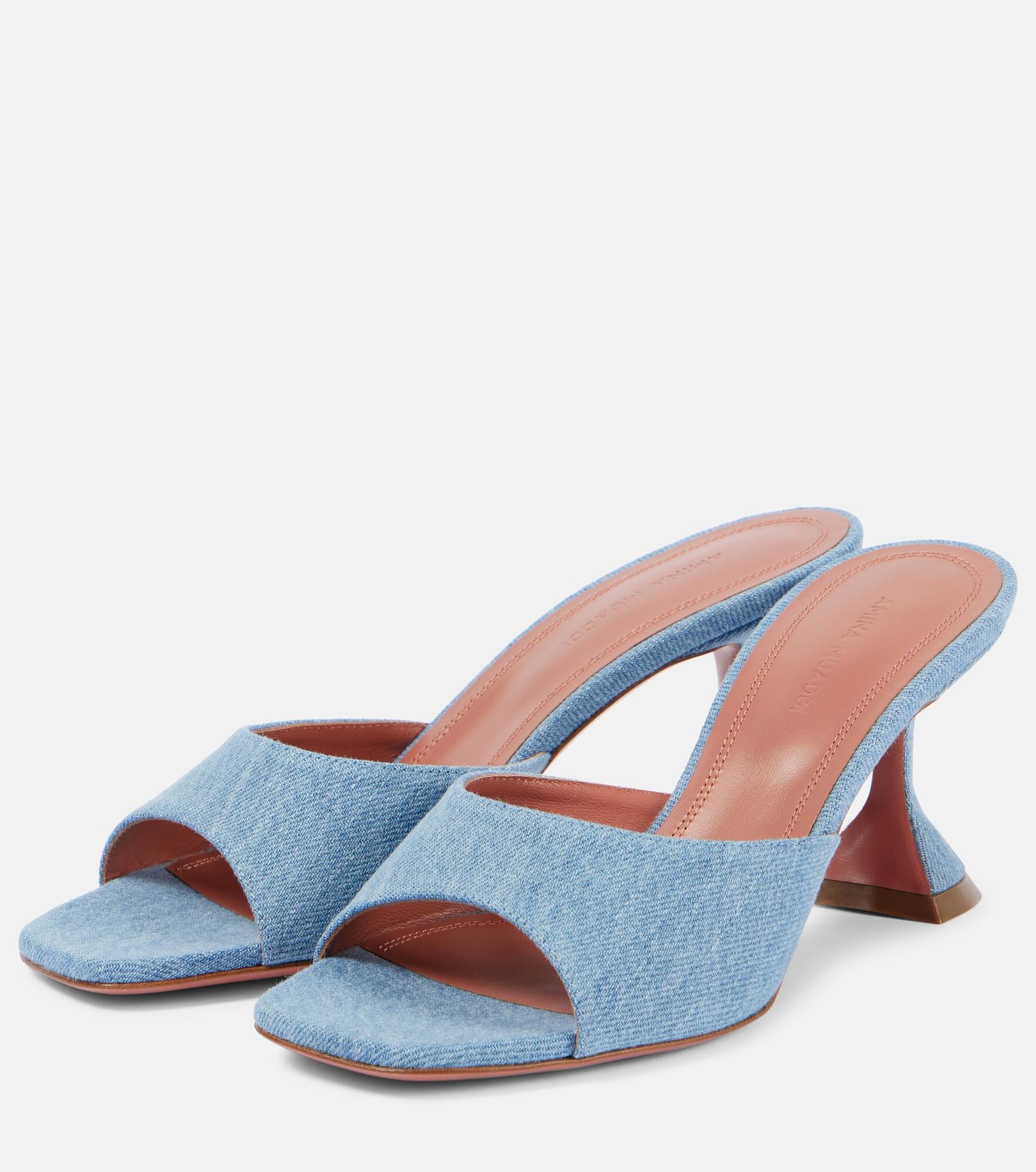 Lupita denim mules - 5