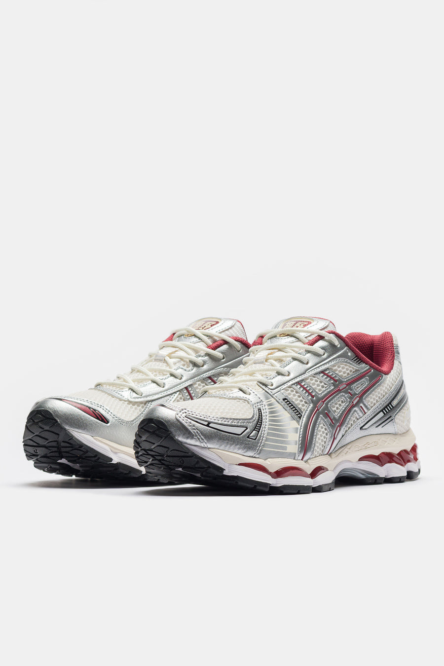 Gel-Kayano 12.1 Sneaker in Cream/Pure Silver - 2