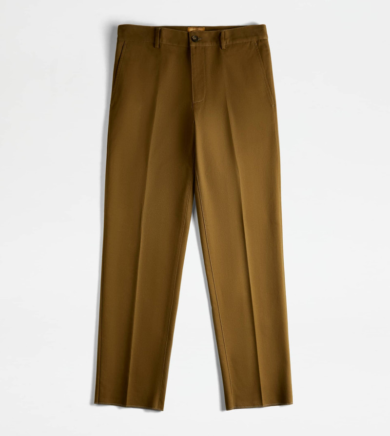 CHINO PANTS - GREEN 1