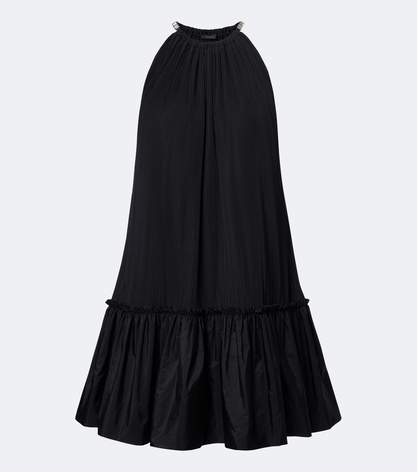 Embellished halterneck minidress - 1
