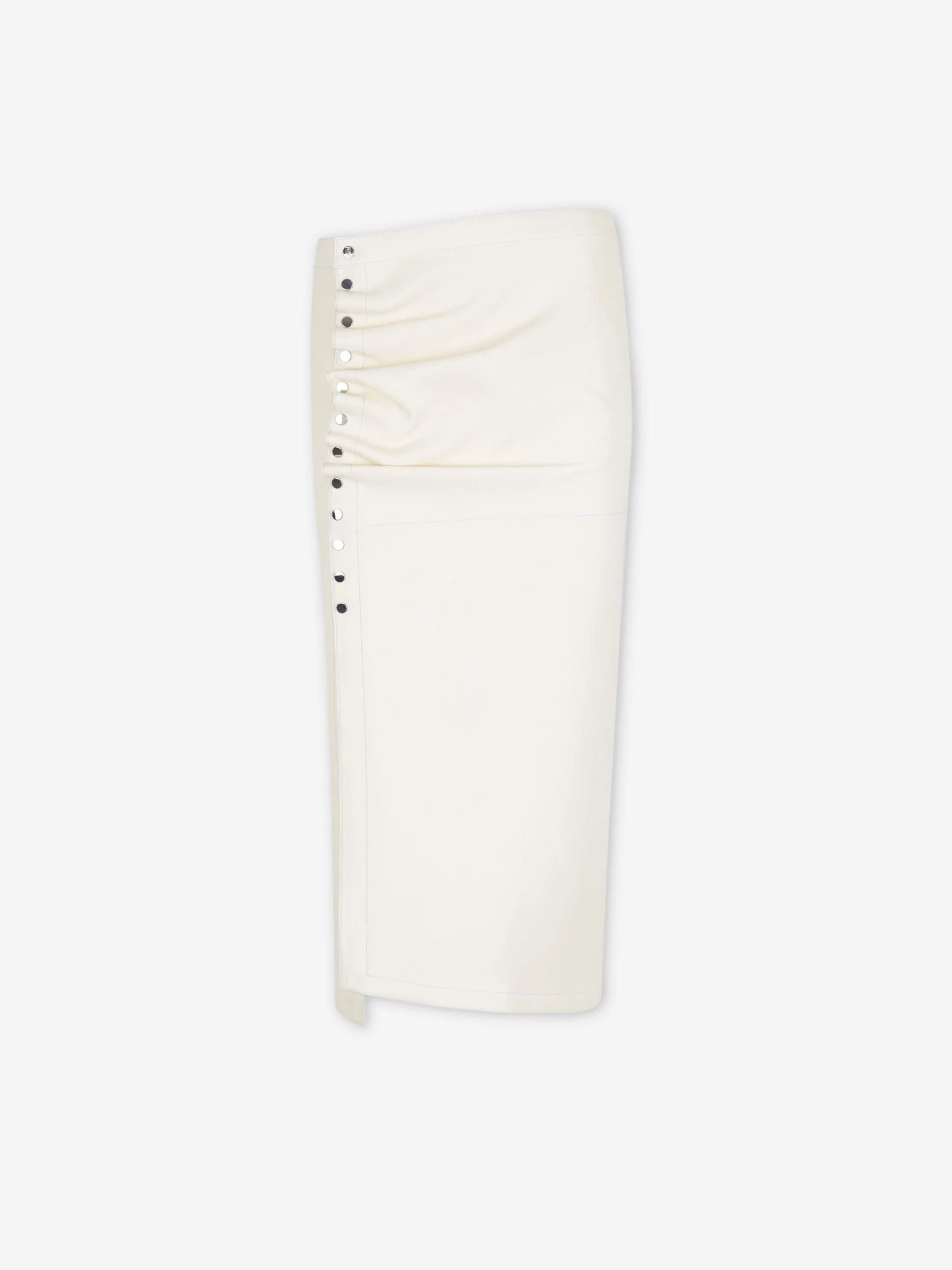 DRAPED MIDI SKIRT - 1