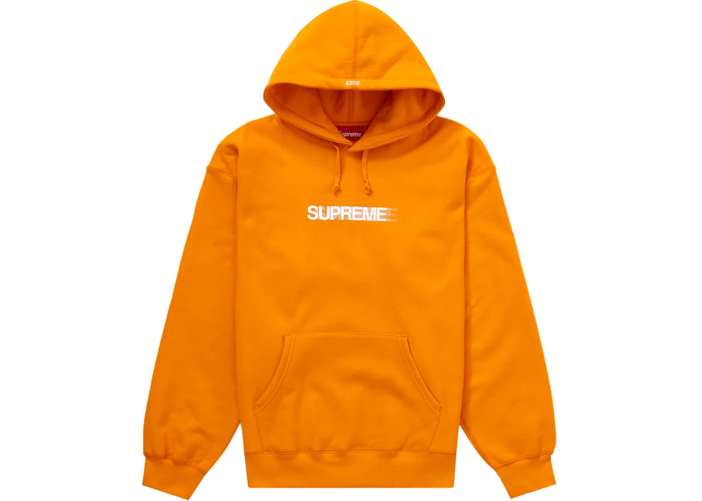 Supreme Motion Logo Hooded Sweatshirt (SS23) Orange - 1