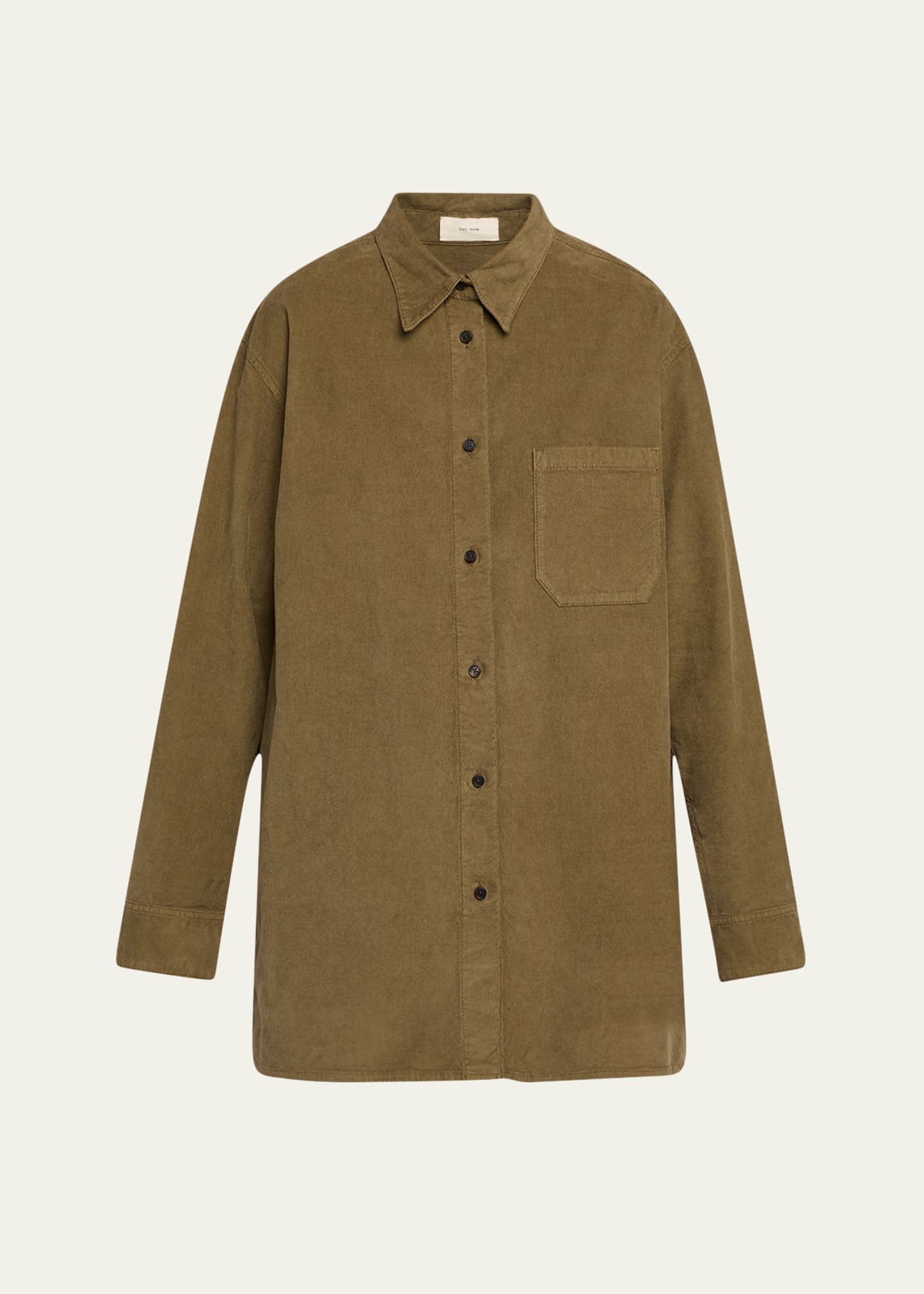 Idro Corduroy Collared Shirt - 1