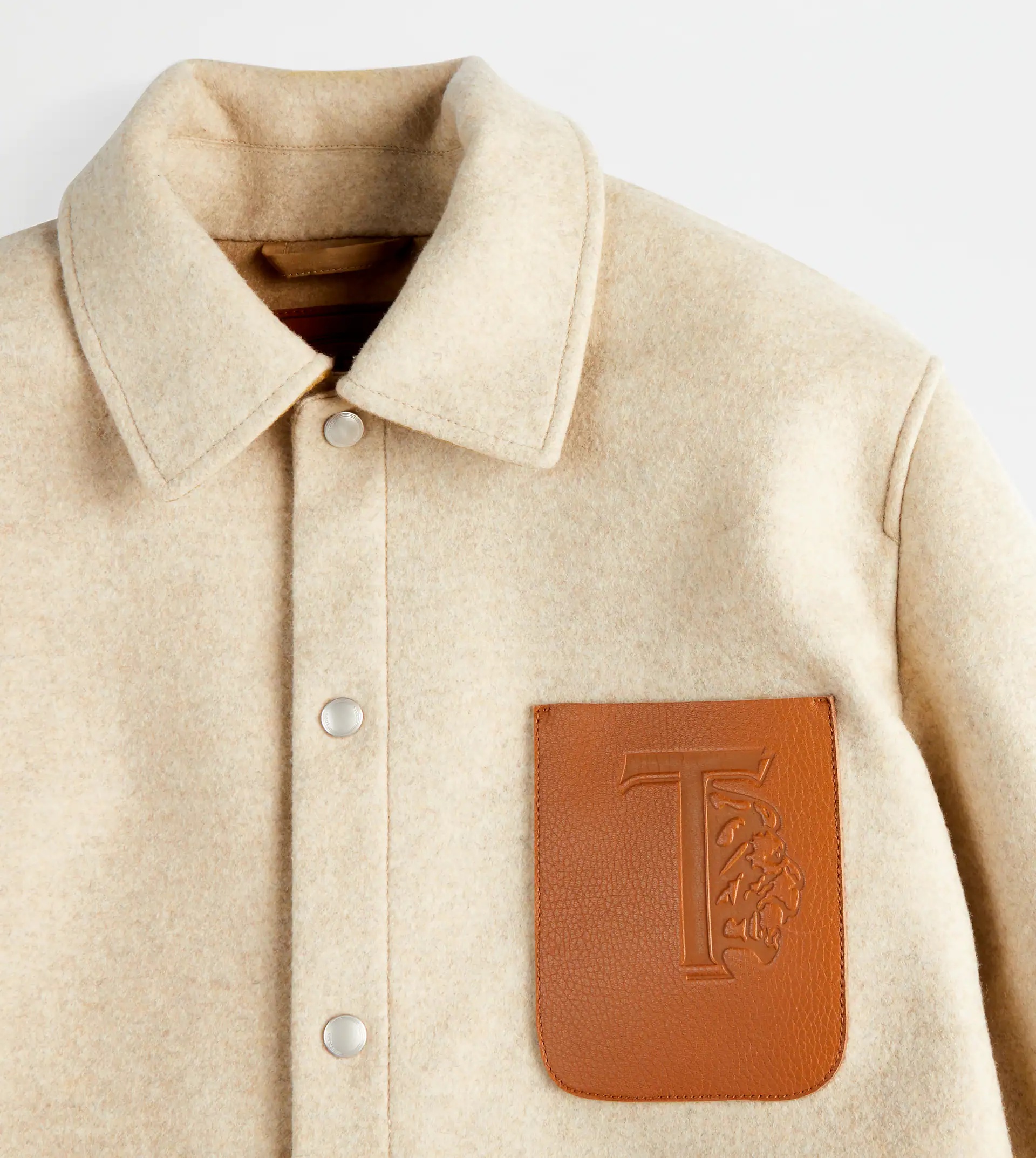 TOD'S SHIRT JACKET - BEIGE - 6