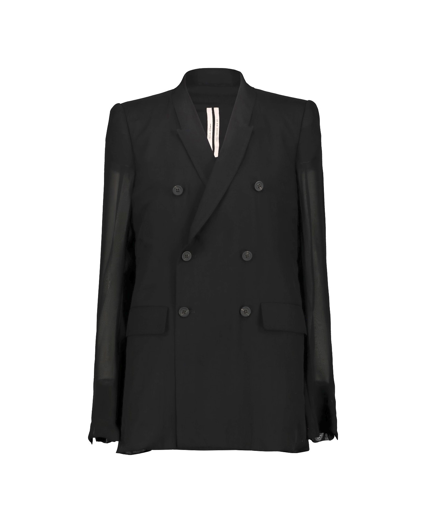 Jmf Double-breasted Silk Blazer - 1