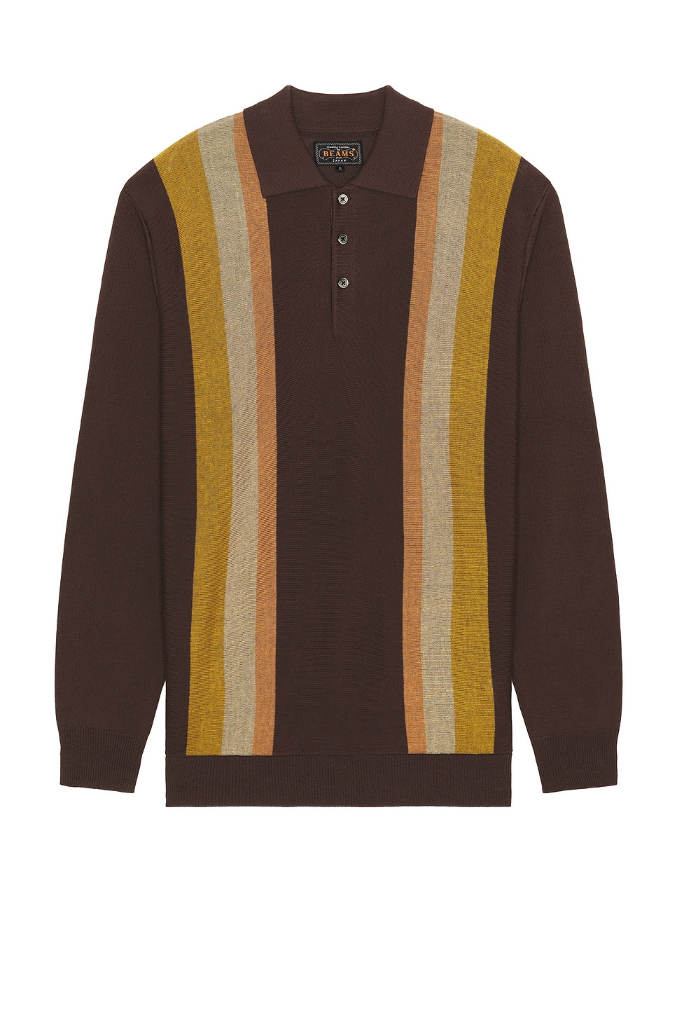 Knit Polo Stripe Argyle - 1