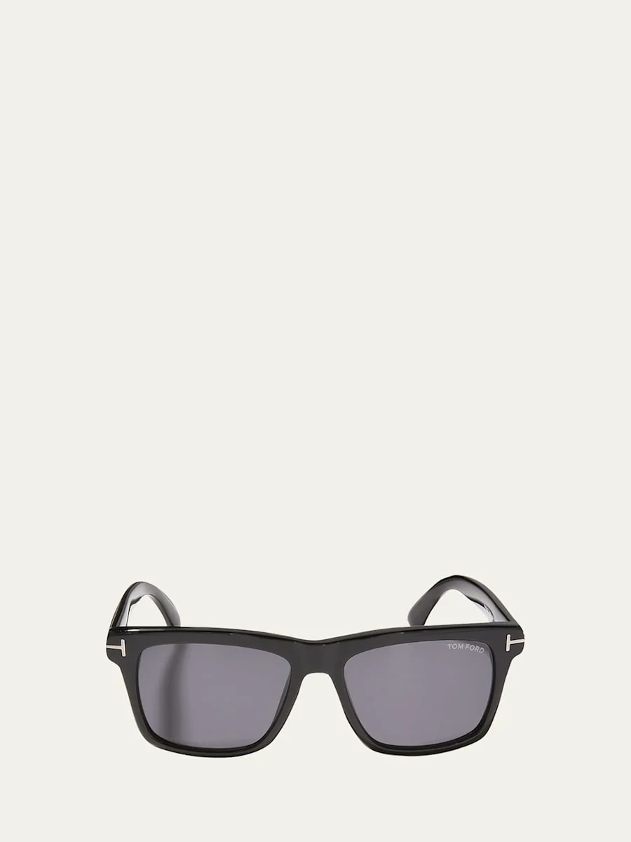 Men's Square Acetate Sunglasses - 1