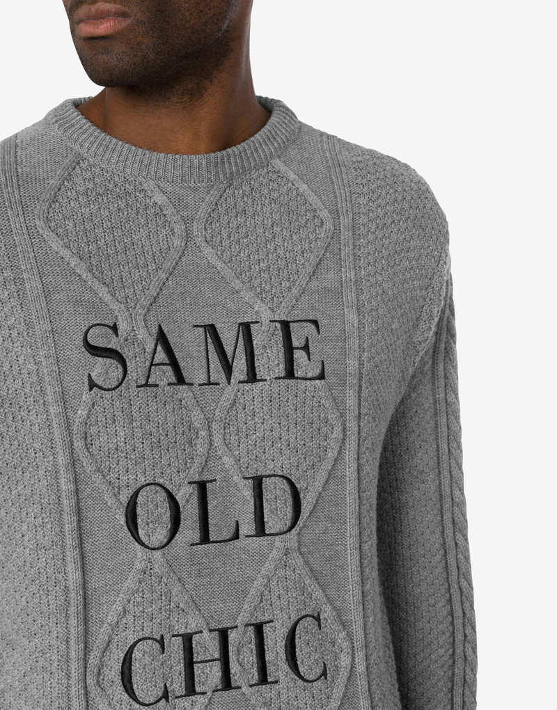 WOOL PULLOVER SAME OLD CHIC 4