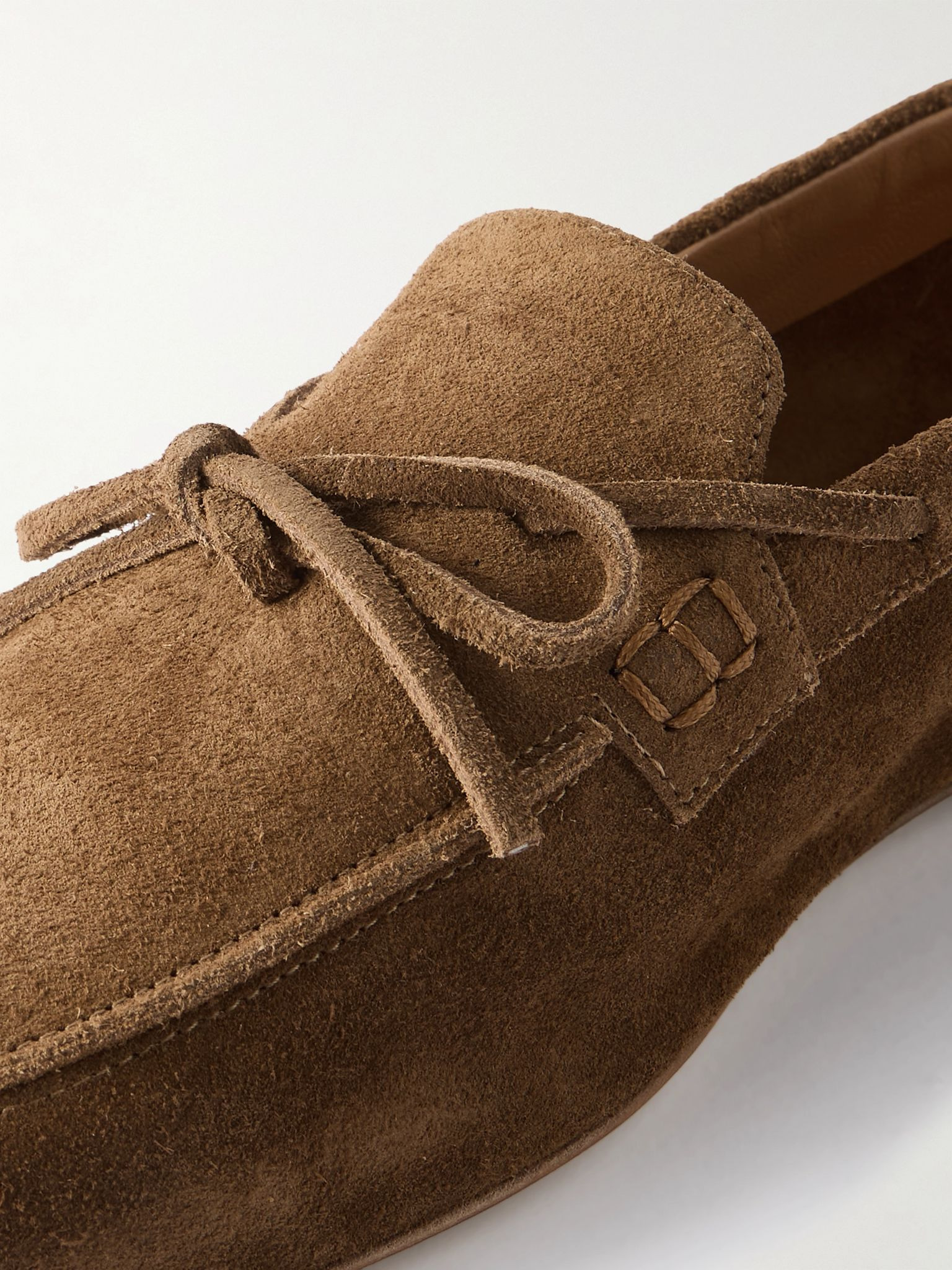 Jasper suede loafers Tan - 4