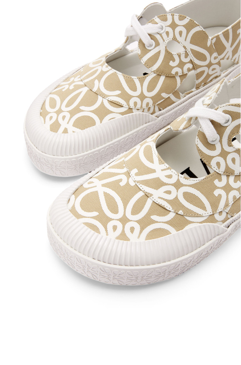 Terra vulca lace-up shoe in canvas 5