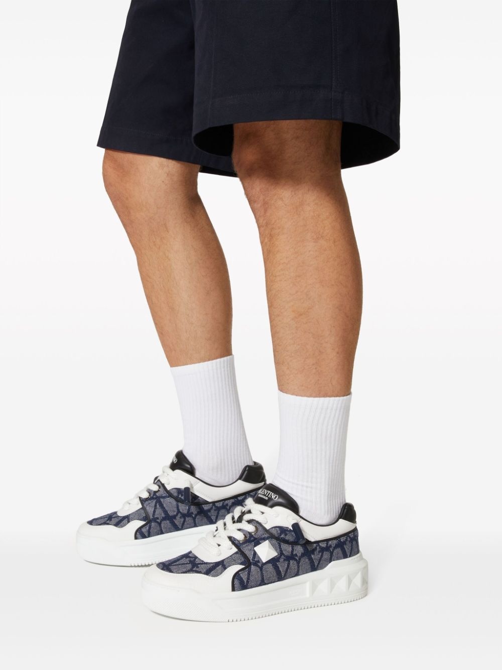 One Stud XL Toile Iconographe sneakers - 6